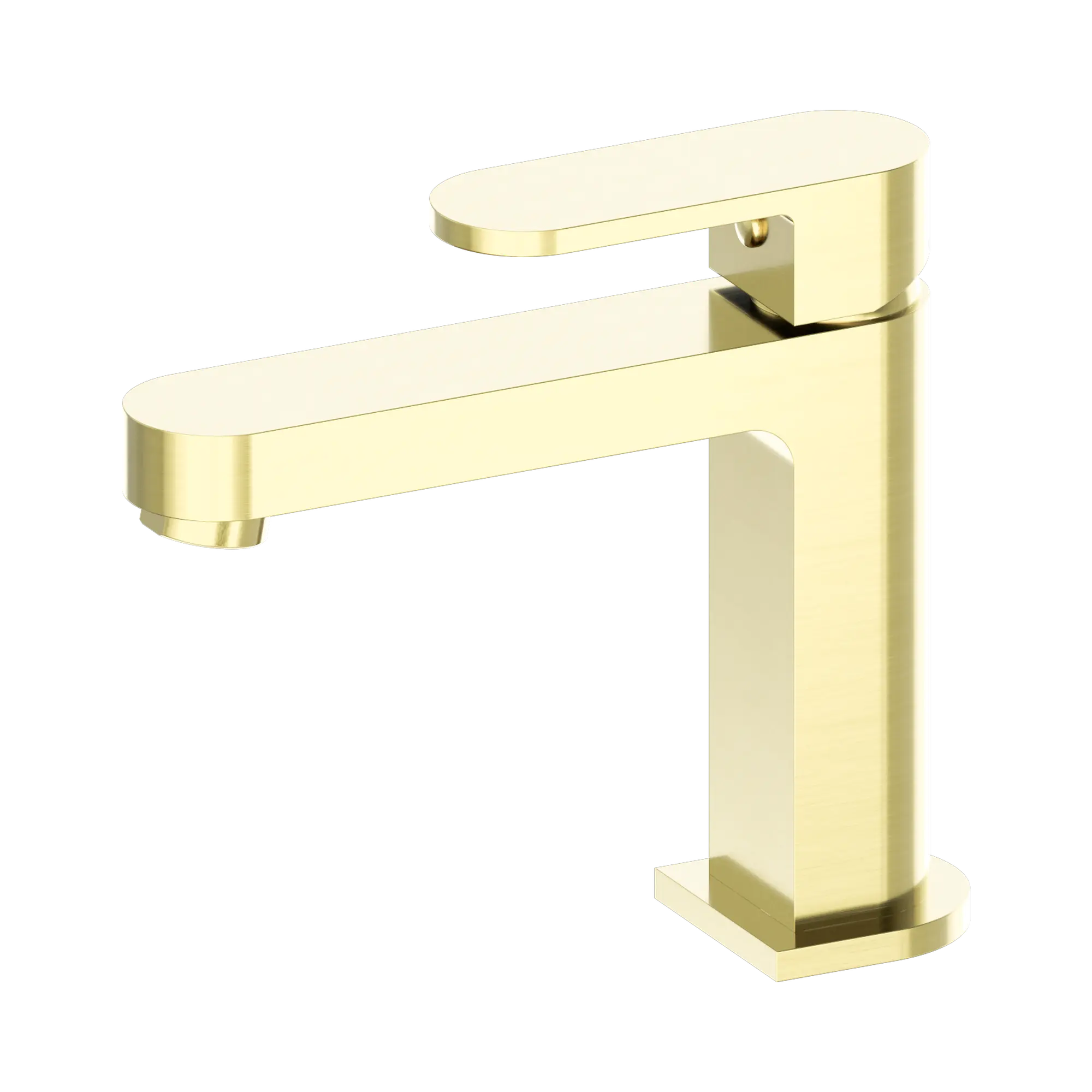 NR301301 BG Ecco Basin Mixer Brushed Gold image 1