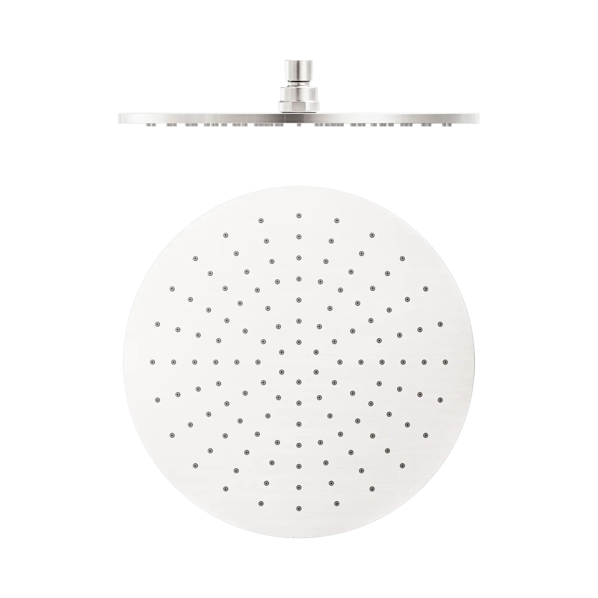 NRROA1202 BN 300mm Round Shower Head Brushed Nickel image 1