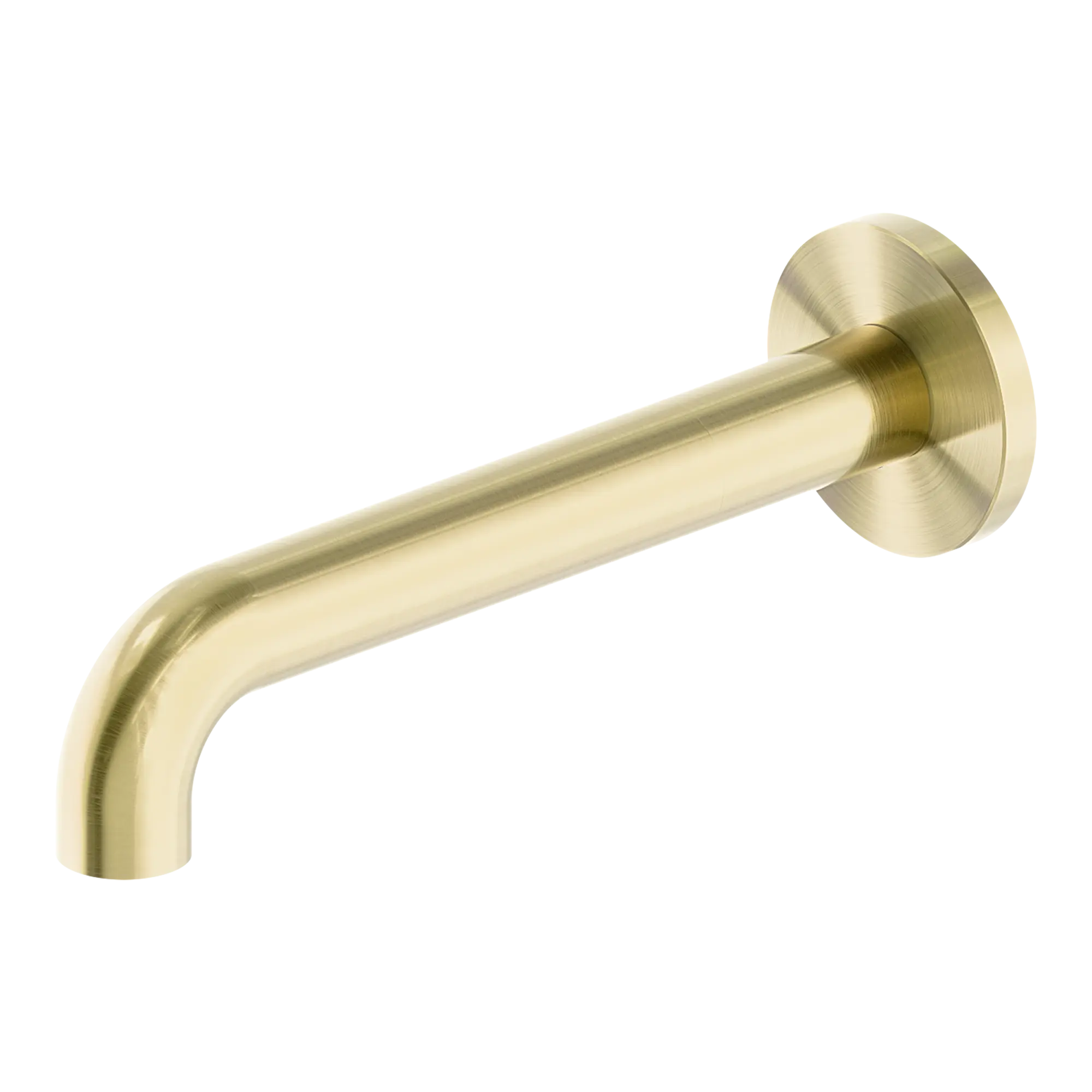 NR221903 C120 BG Mecca Basin Bath Spout Only 120mm Brushed Gold image 1