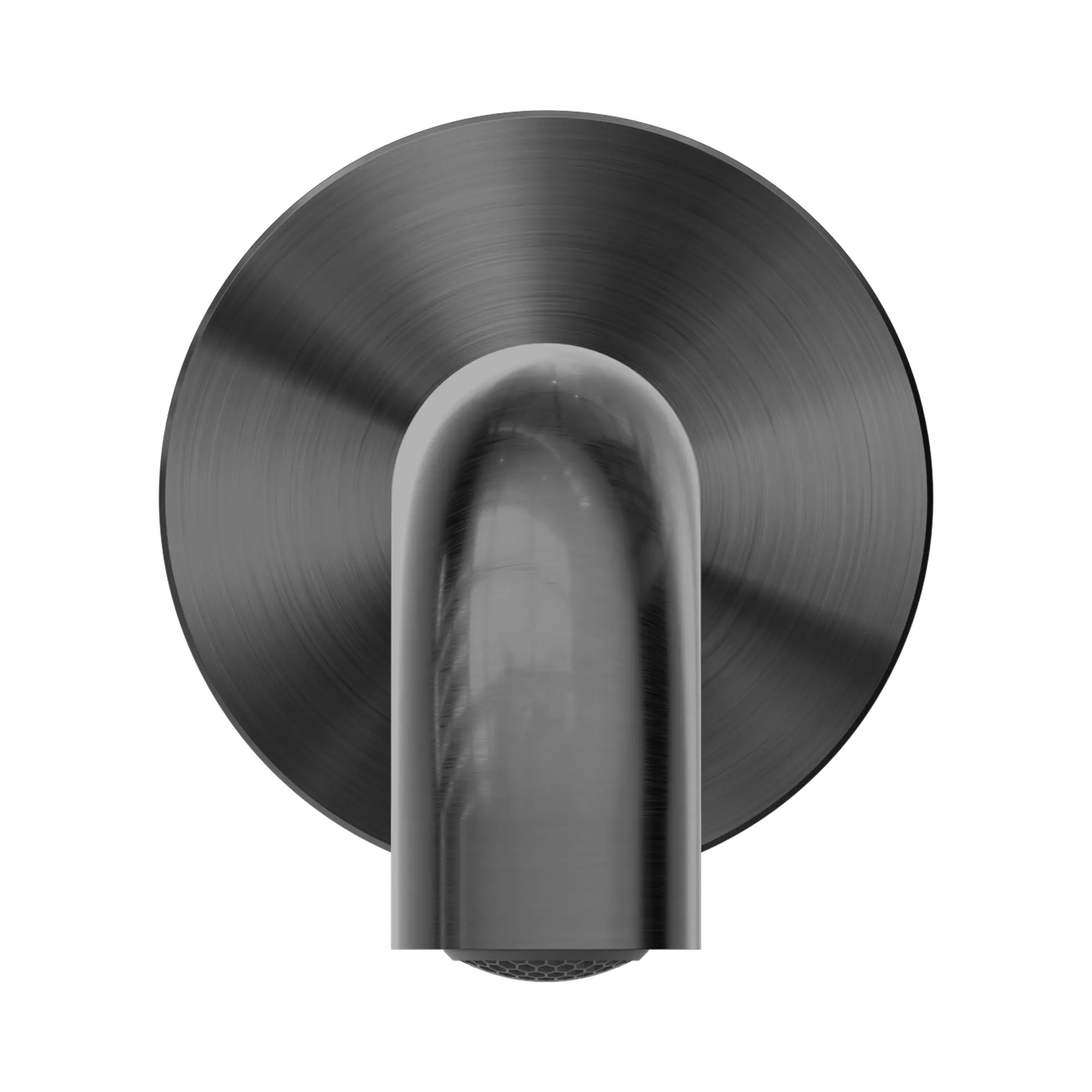 NR221903c185 GM Mecca Basin Bath Spout Only 185mm Gun Metal image 2