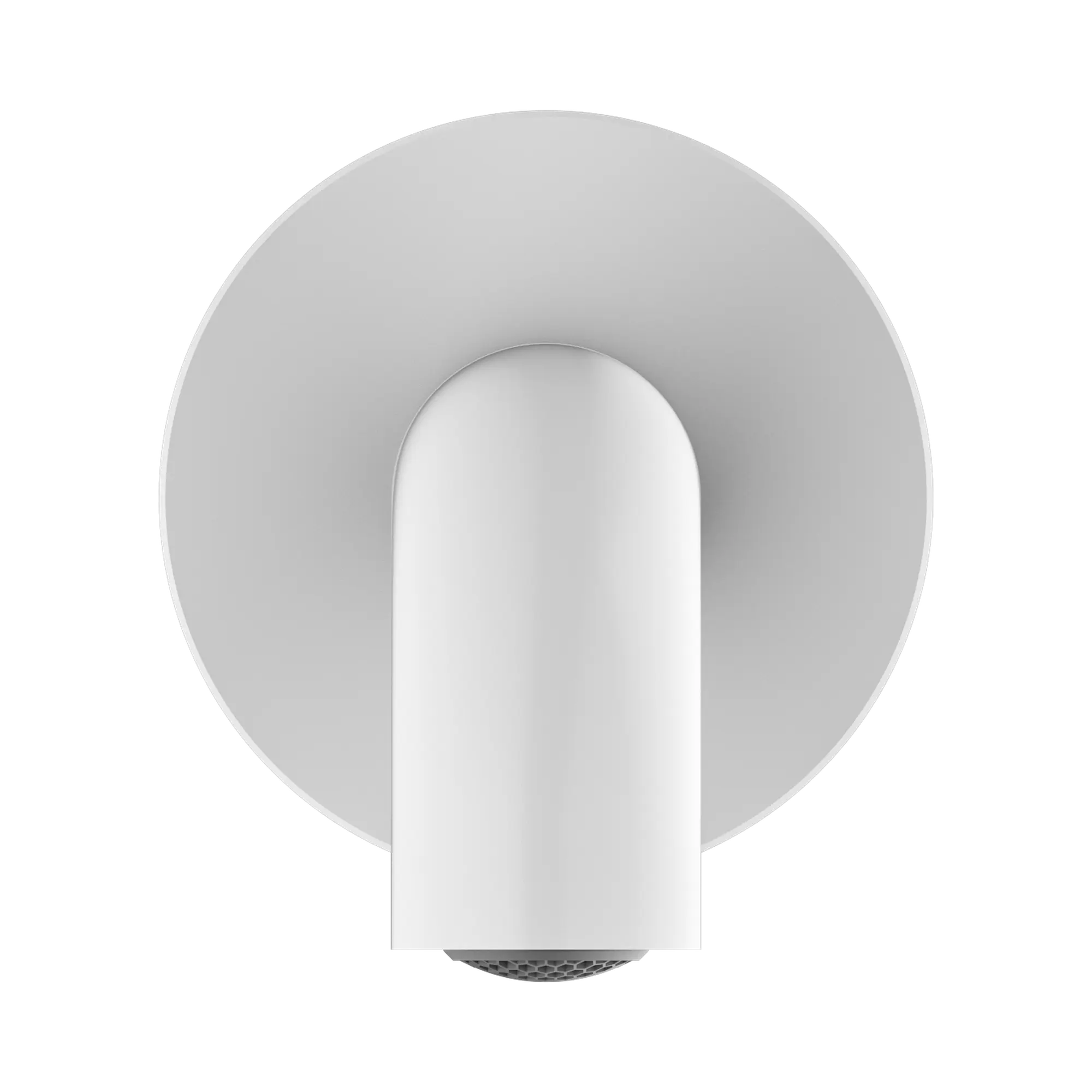 NR221903c185 MW Mecca Basin Bath Spout Only 185mm Matte White image 2