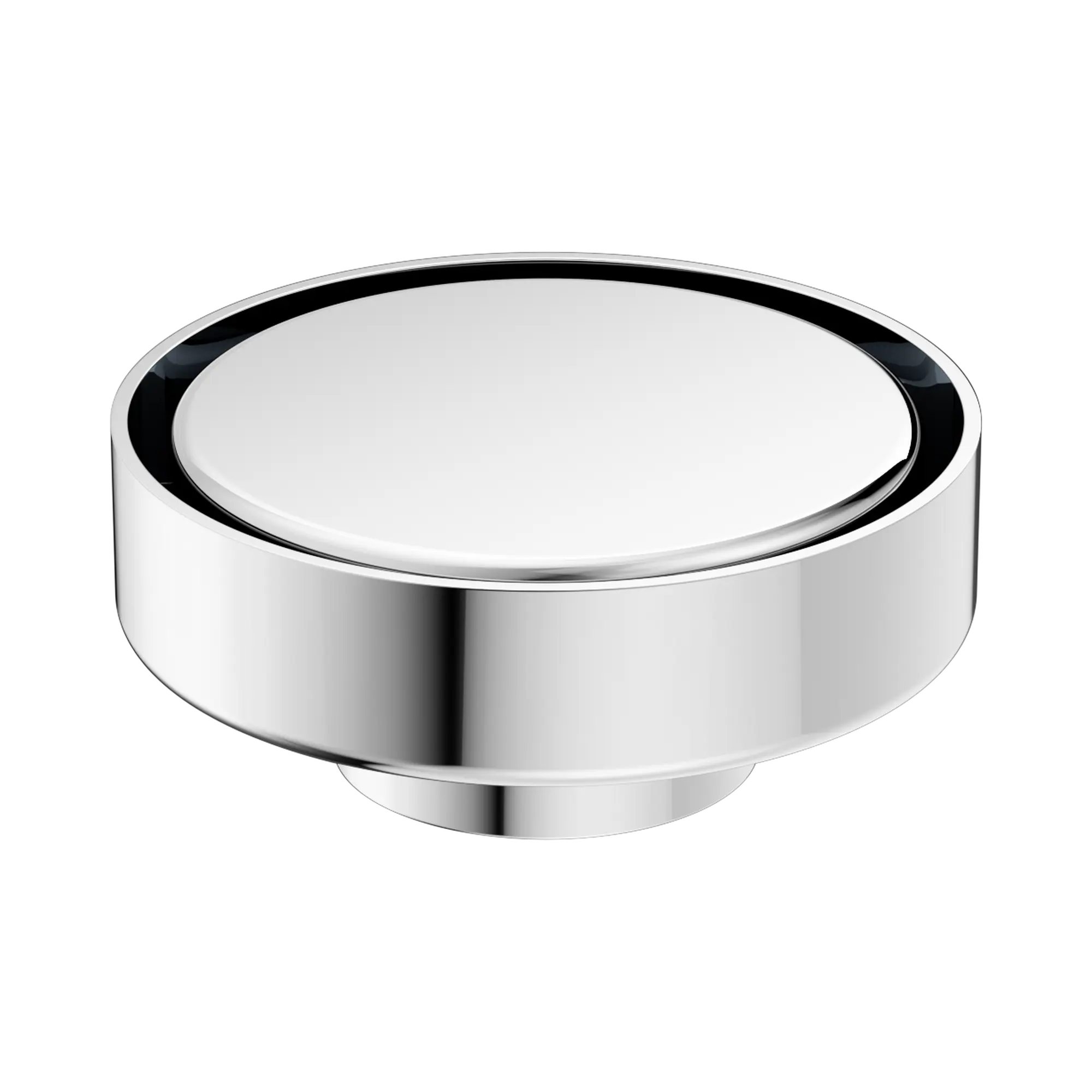 NRFW003 CH 100mm Round Tile Insert Floor Waste 50mm Outlet Chrome image 2