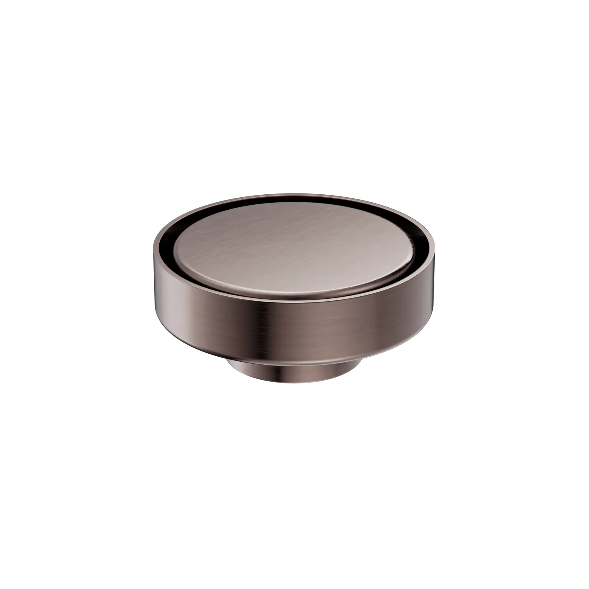 NRFW003 BZ 100mm Round Tile Insert Floor Waste 50mm Outlet Brushed Bronze image 2