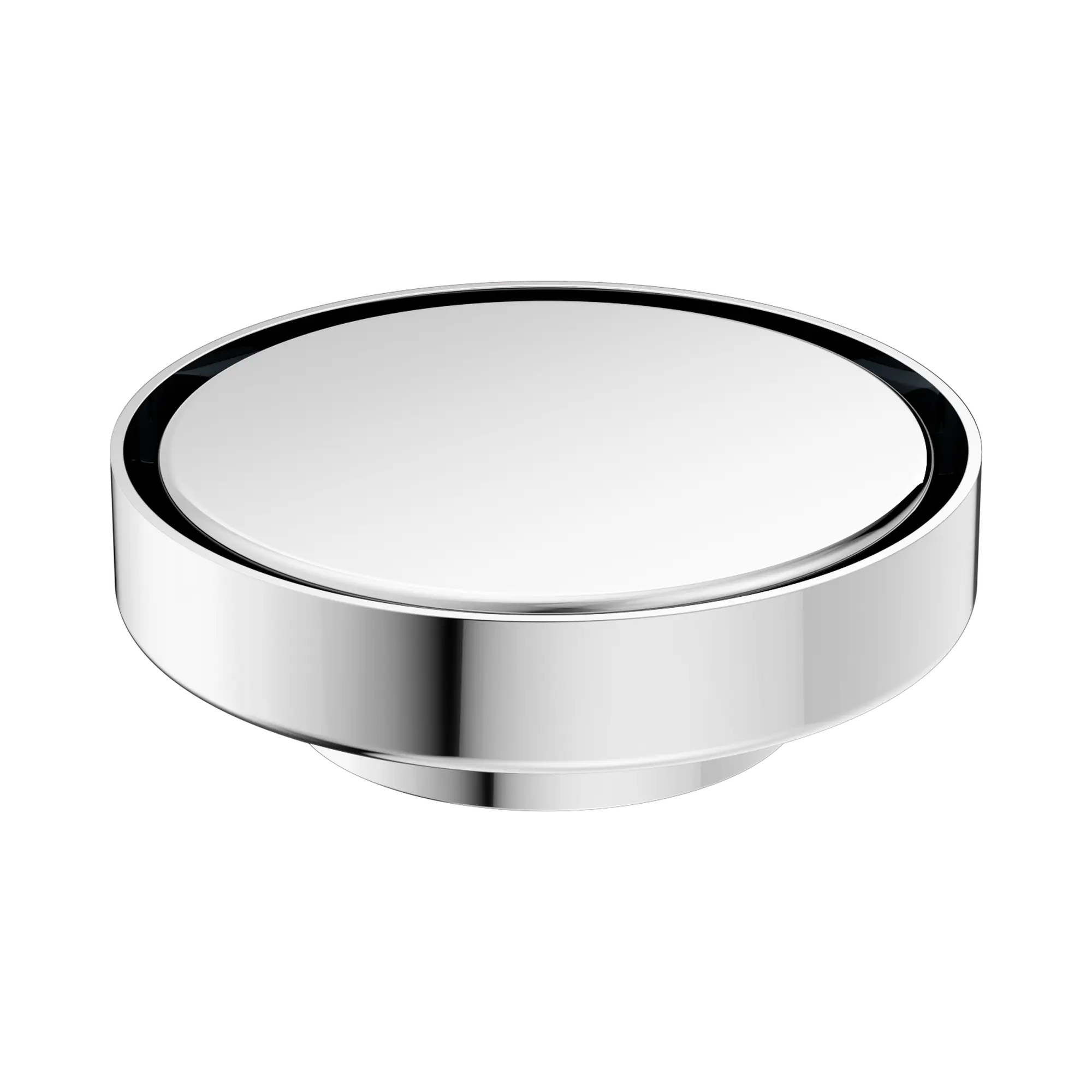 NRFW004 CH 130mm Round Tile Insert Floor Waste 80mm Outlet Chrome image 2