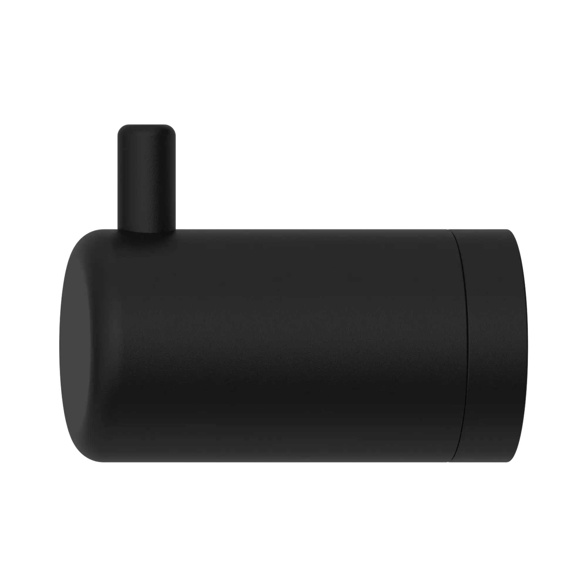 NRCR2582 MB Mecca Care 25mm Wall Hook Matte Black image 2