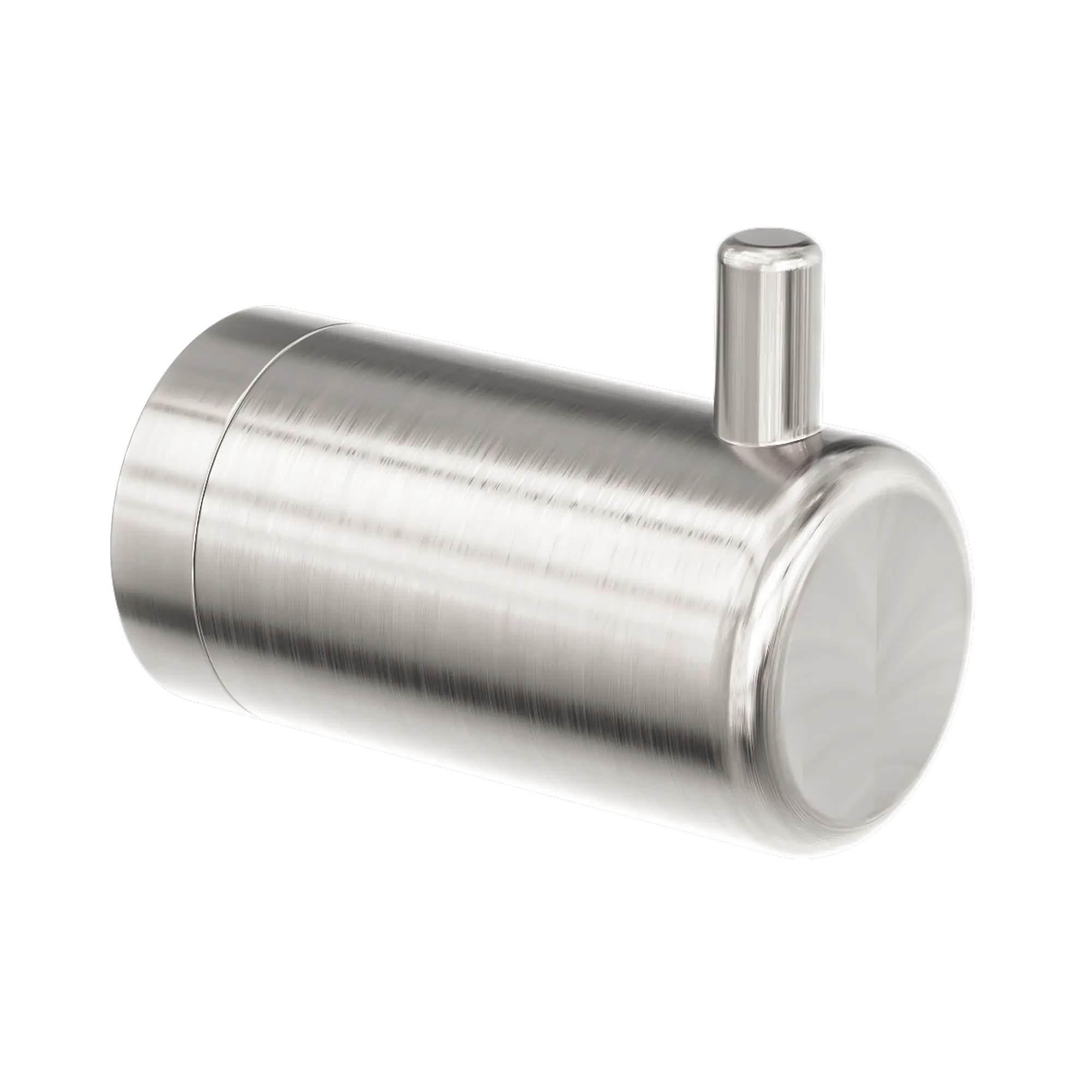 NRCR2582 BN Mecca Care 25mm Wall Hook Brushed Nickel image 1