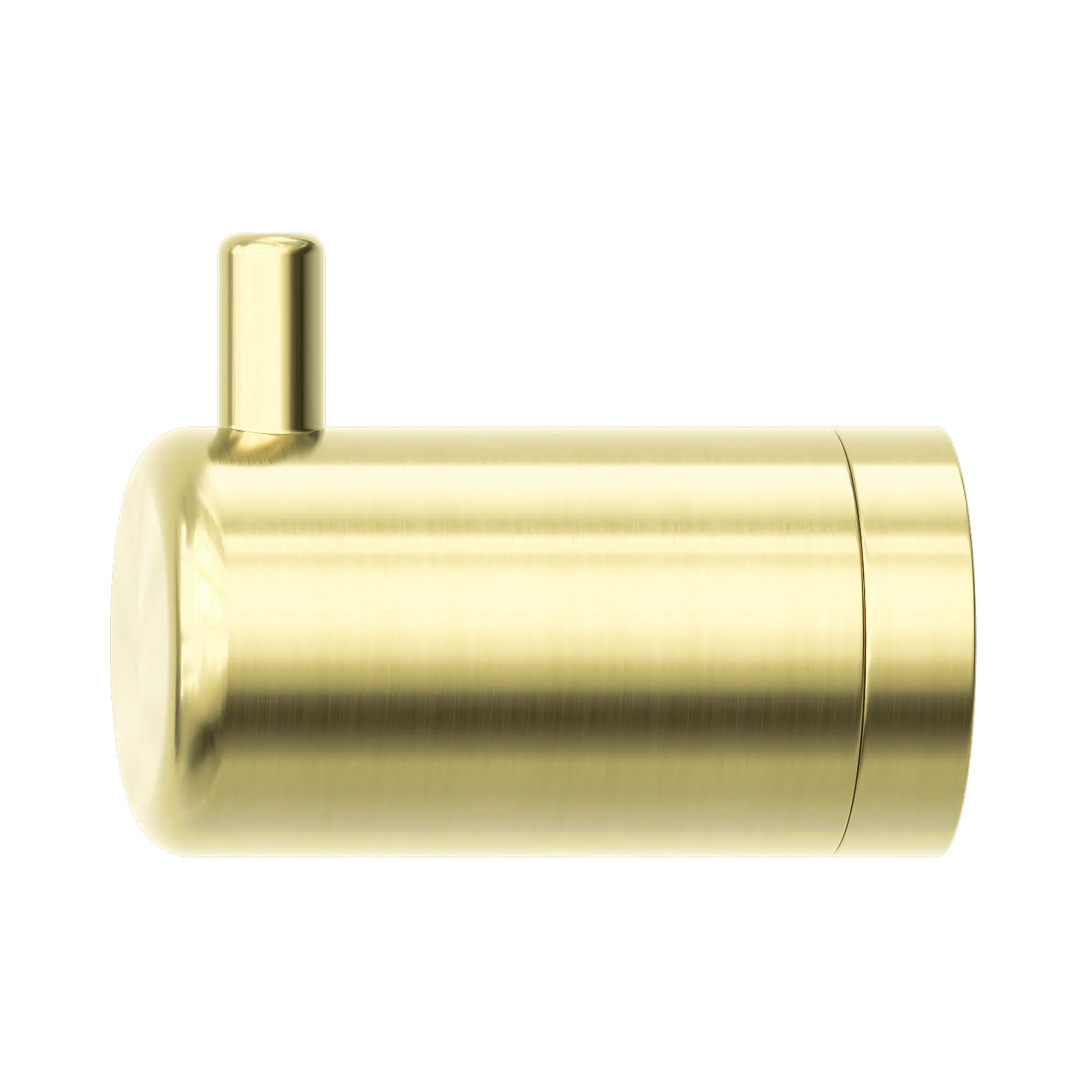 NRCR2582 BG Mecca Care 25mm Wall Hook Brushed Gold image 2