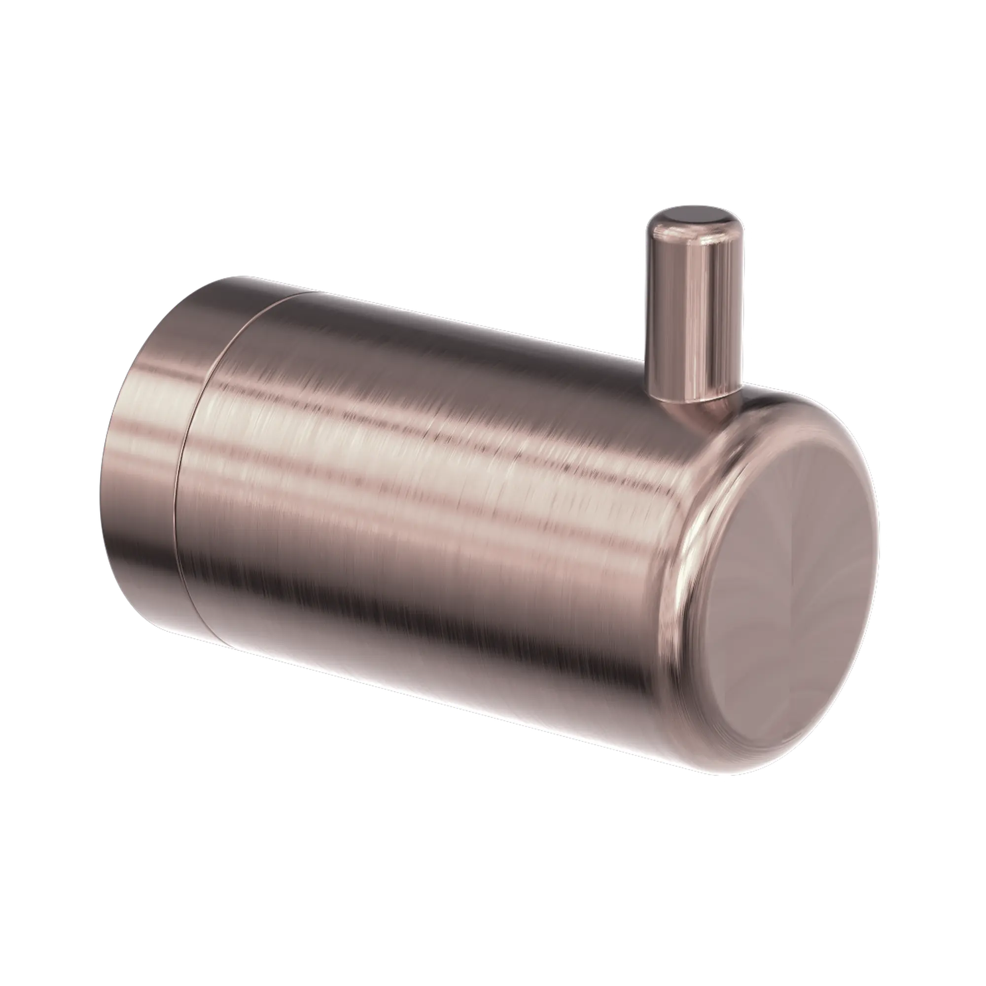 NRCR2582 BZ Mecca Care 25mm Wall Hook Brushed Bronze image 1