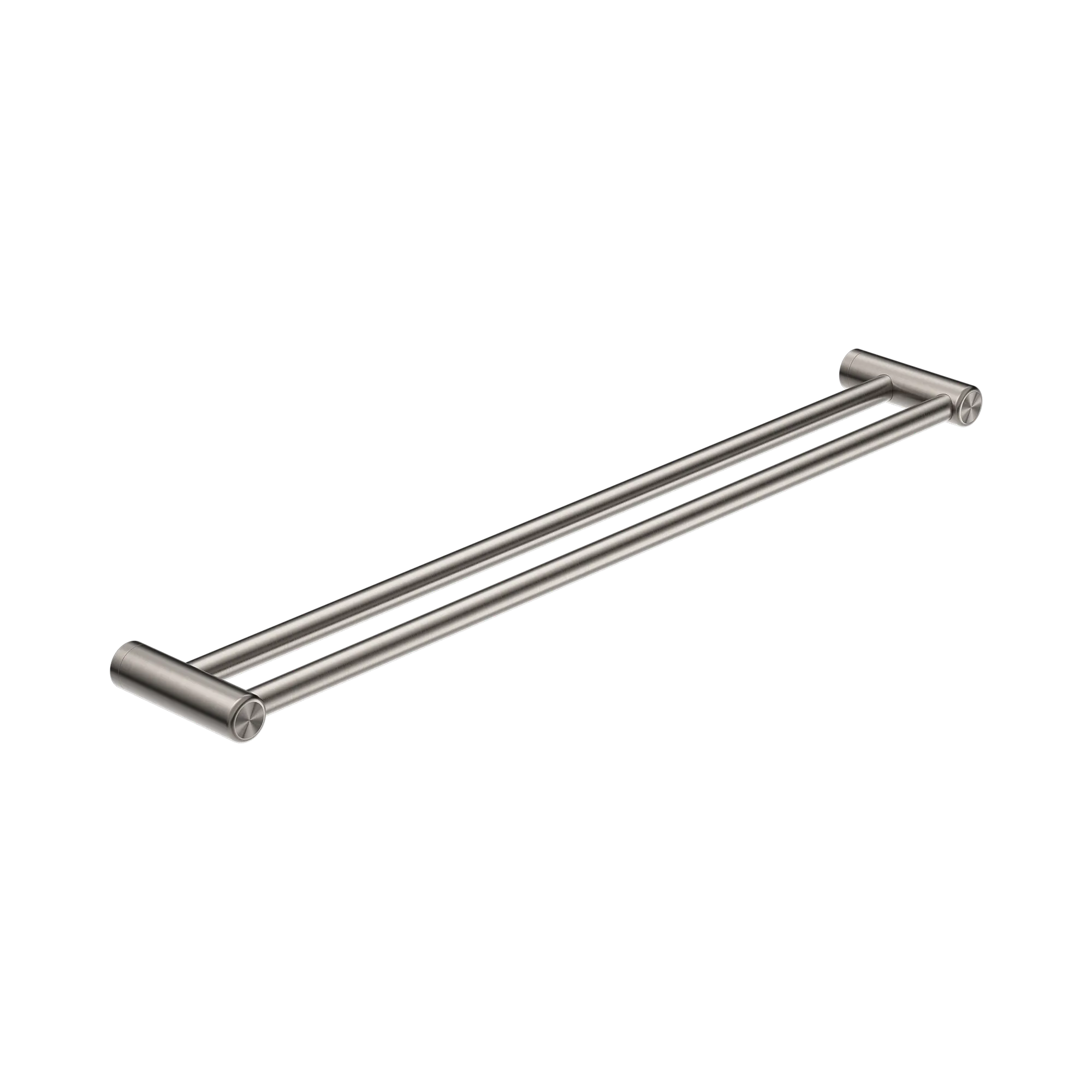 NRCR2530 DBN Mecca Care 25mm Double Towel Grab Rail 900mm Brushed Nickel image 1
