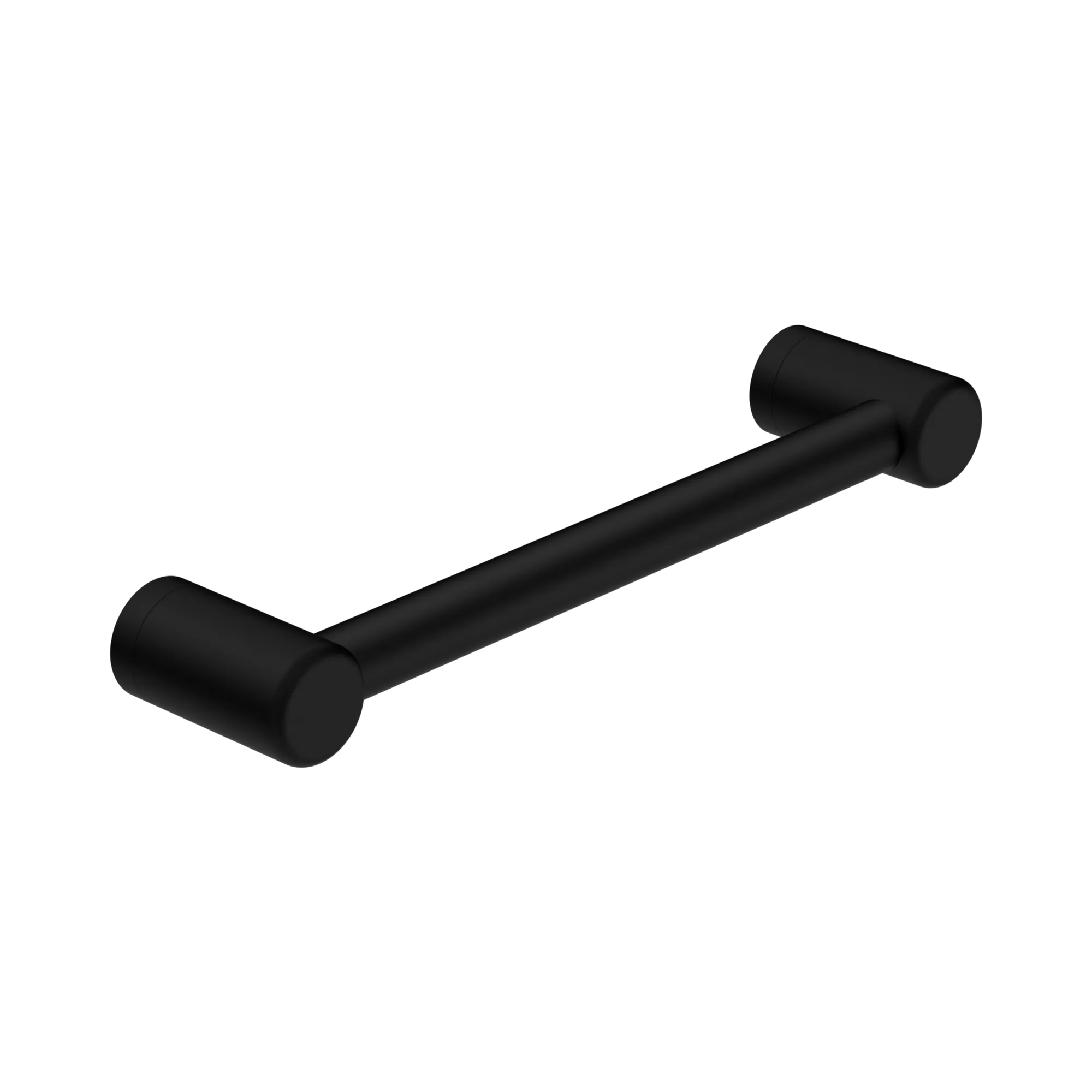 NRCR2512 MB Mecca Care 25mm Grab Rail 300mm Matte Black image 1