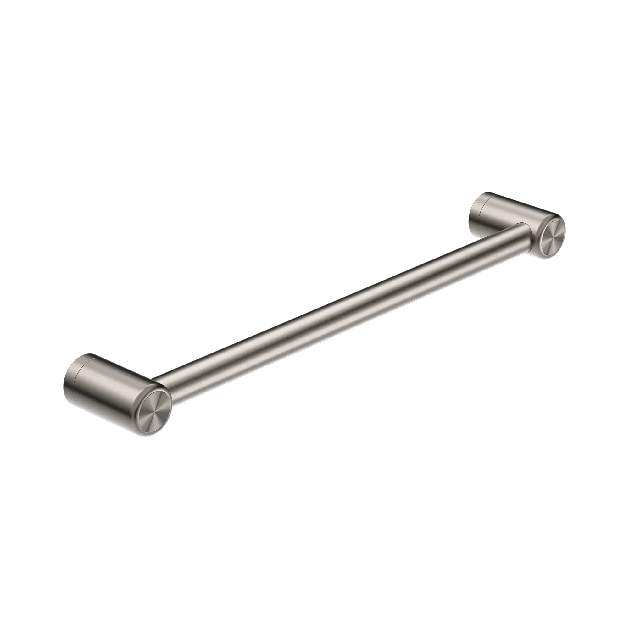 NRCR2518 BN Mecca Care 25mm Grab Rail 450mm Brushed Nickel image 1