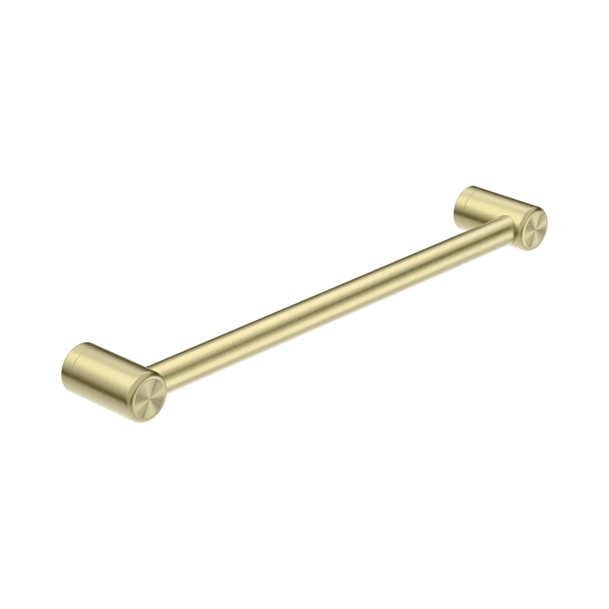 NRCR2518 BG Mecca Care 25mm Grab Rail 450mm Brushed Gold image 1
