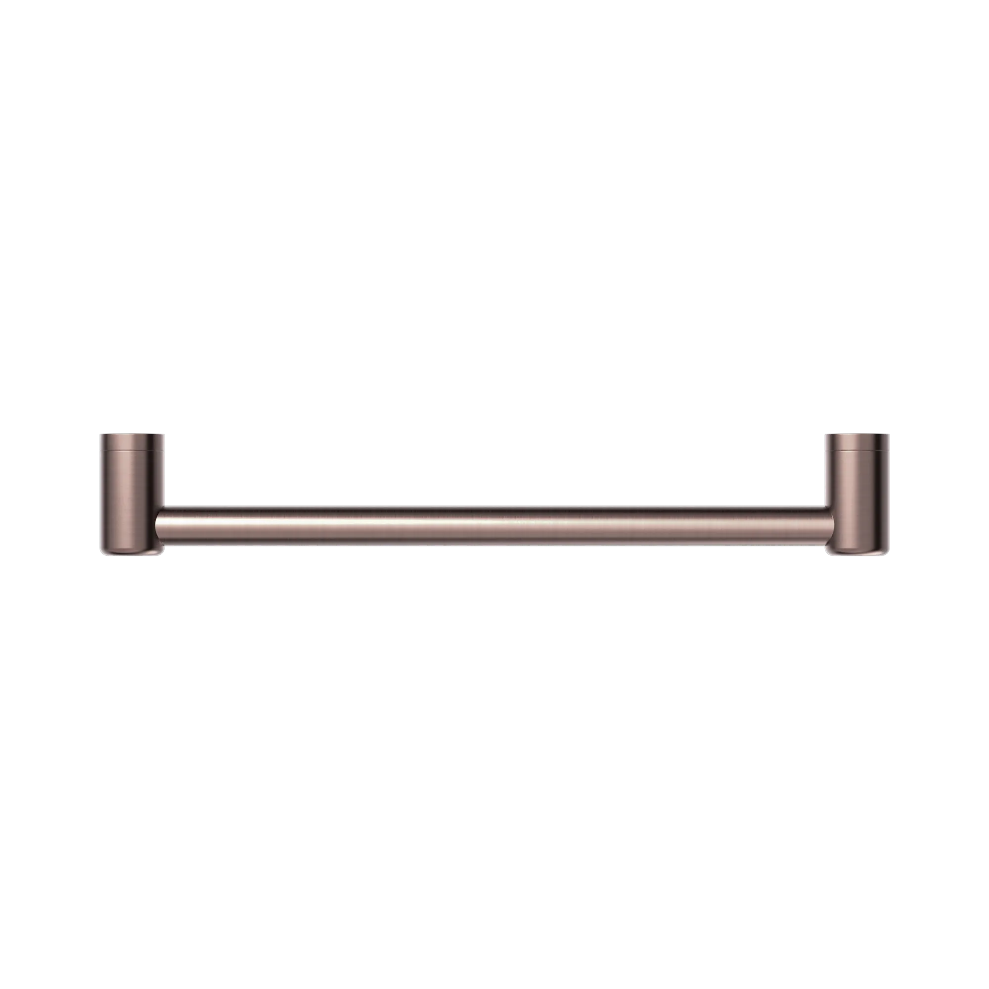 NRCR2518 BZ Mecca Care 25mm Grab Rail 450mm Brushed Bronze image 2