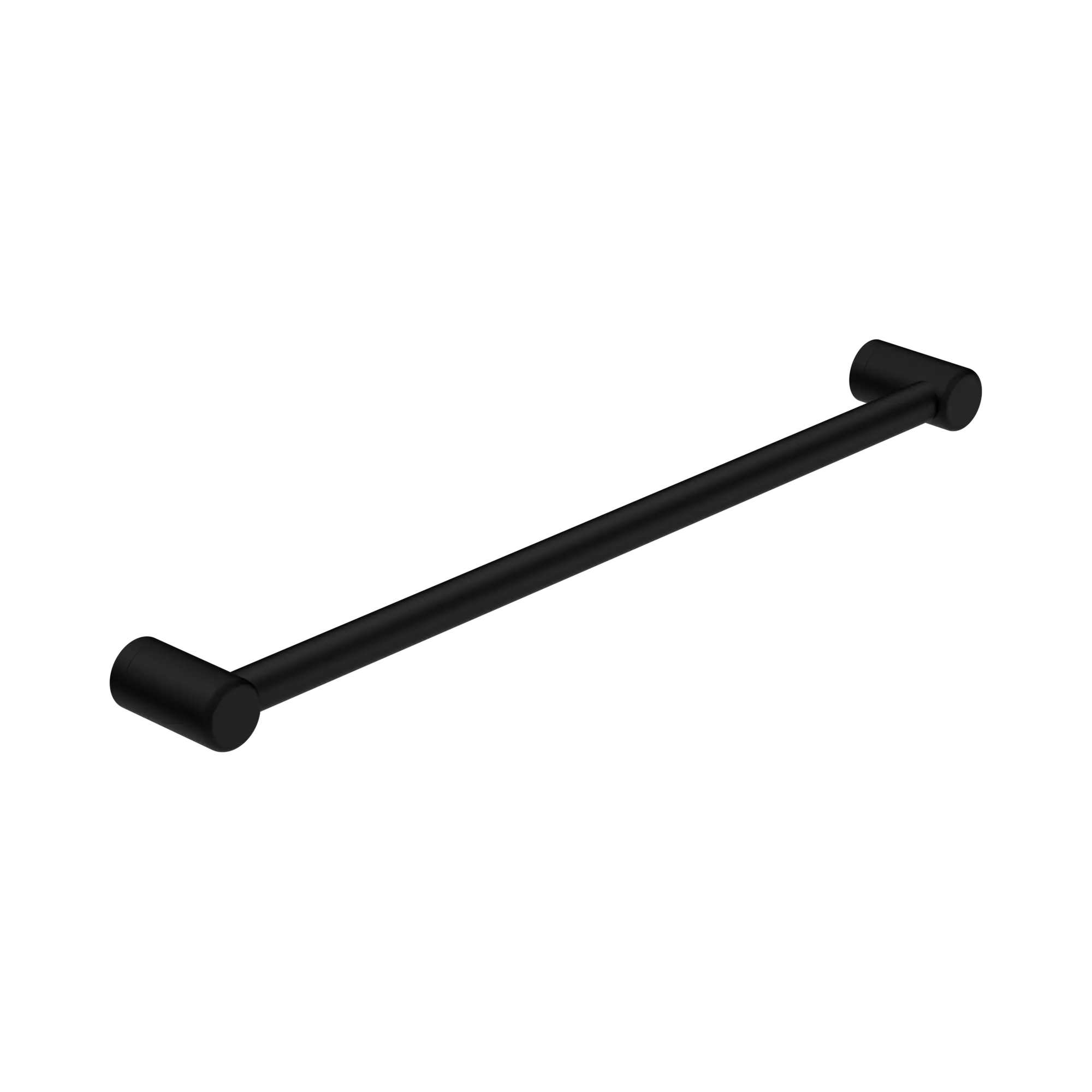 NRCR2524 MB Mecca Care 25mm Grab Rail 600mm Matte Black image 1