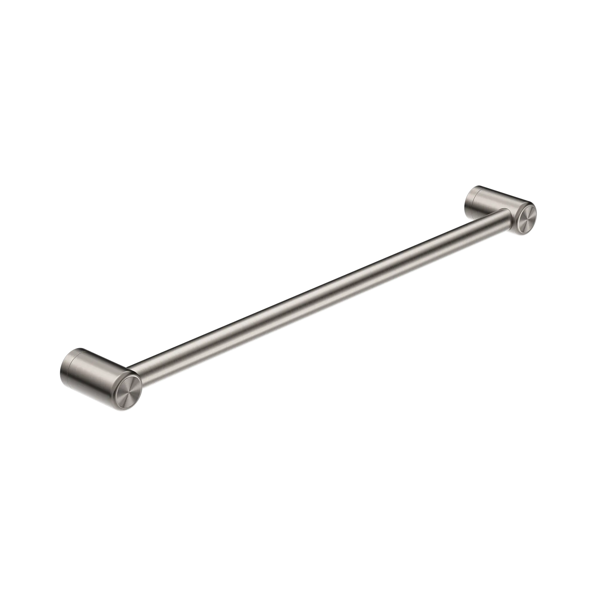 NRCR2524 BN Mecca Care 25mm Grab Rail 600mm Brushed Nickel image 1