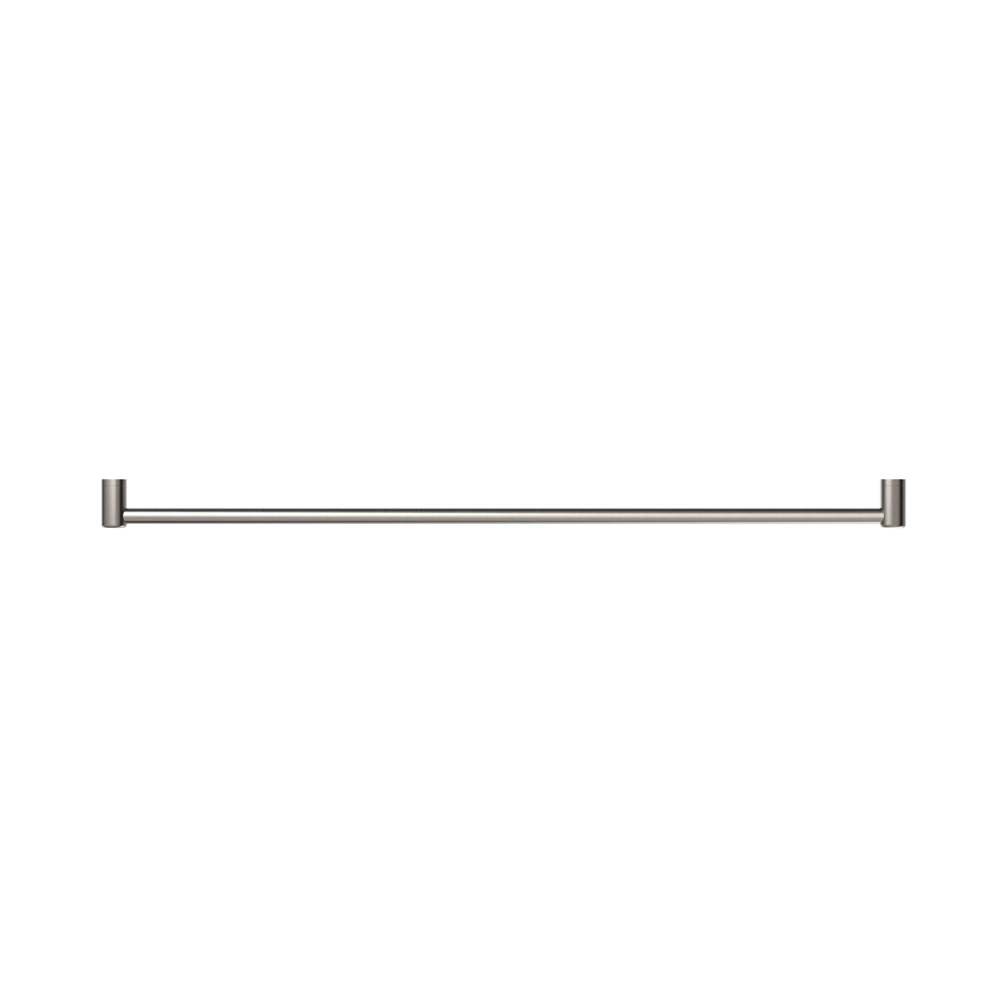 NRCR2548 BN Mecca Care 25mm Grab Rail 1200mm Brushed Nickel image 2