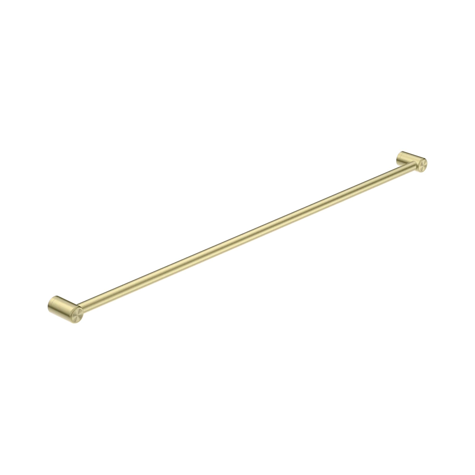 NRCR2548 BG Mecca Care 25mm Grab Rail 1200mm Brushed Gold image 1