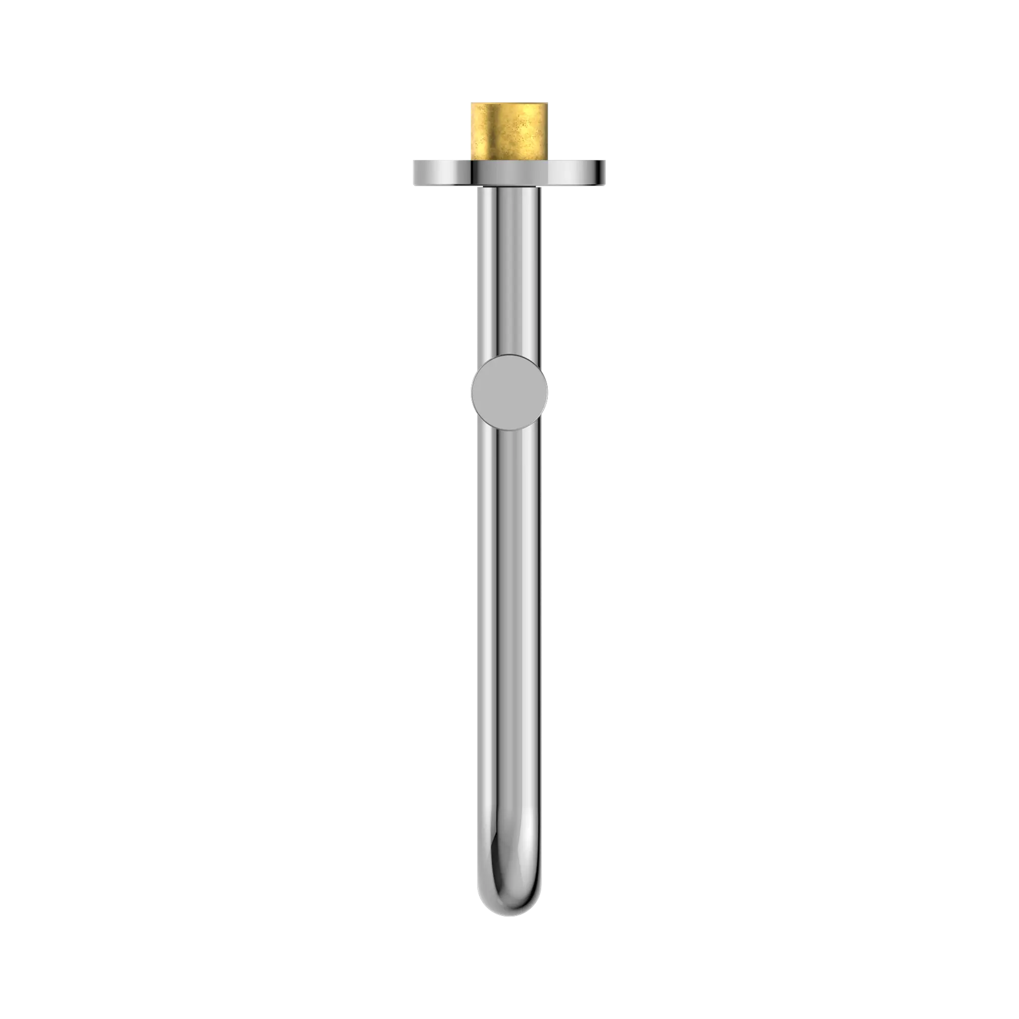 NR221903 GCH Mecca Wall Mounted Swivel Bath Spout Only 225mm Chrome image 2