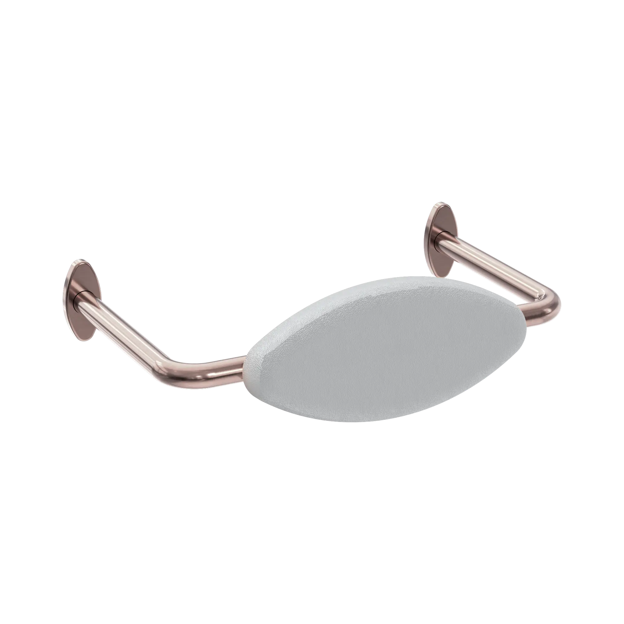 NRCR0001 BZ Mecca Care DDA Toilet Backrest Brushed Bronze image 1