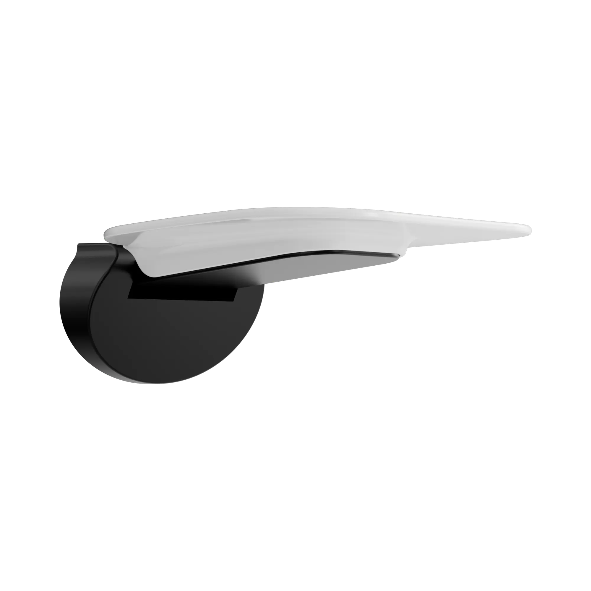 NRCR0003 MB Mecca Care Shower Seat 400 X330mm Matte Black image 2