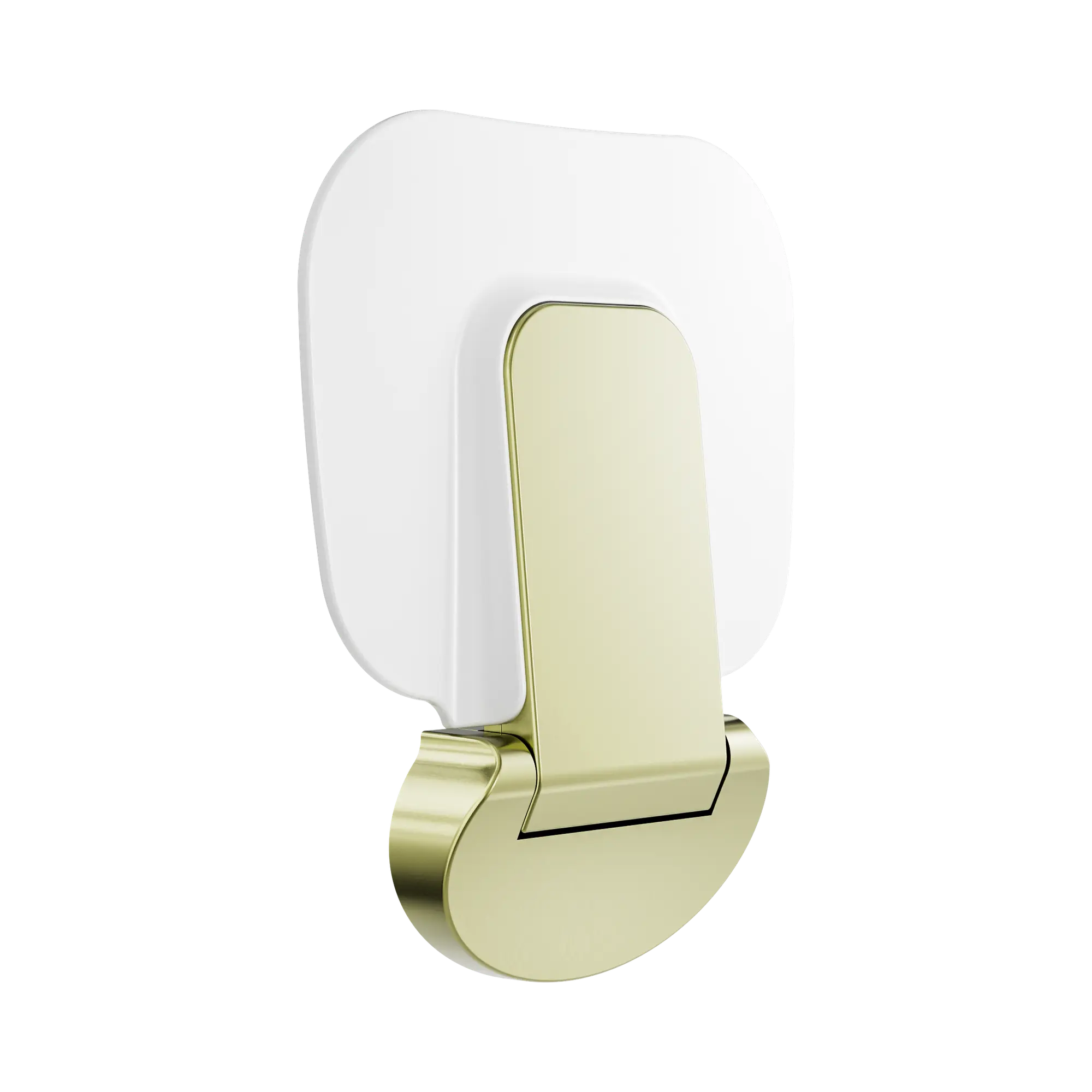 NRCR0003 BG Mecca Care Shower Seat 400 X330mm Brushed Gold image 1