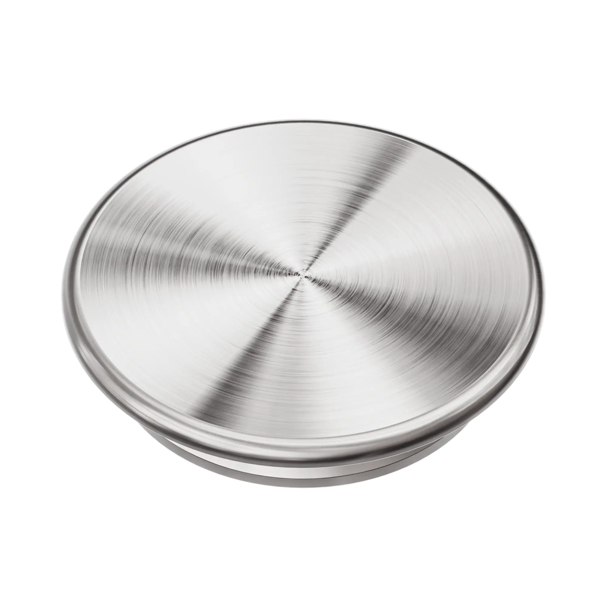 NRCR0004 BN Mecca Care 32mm Grab Rail Cap Brushed Nickel image 1