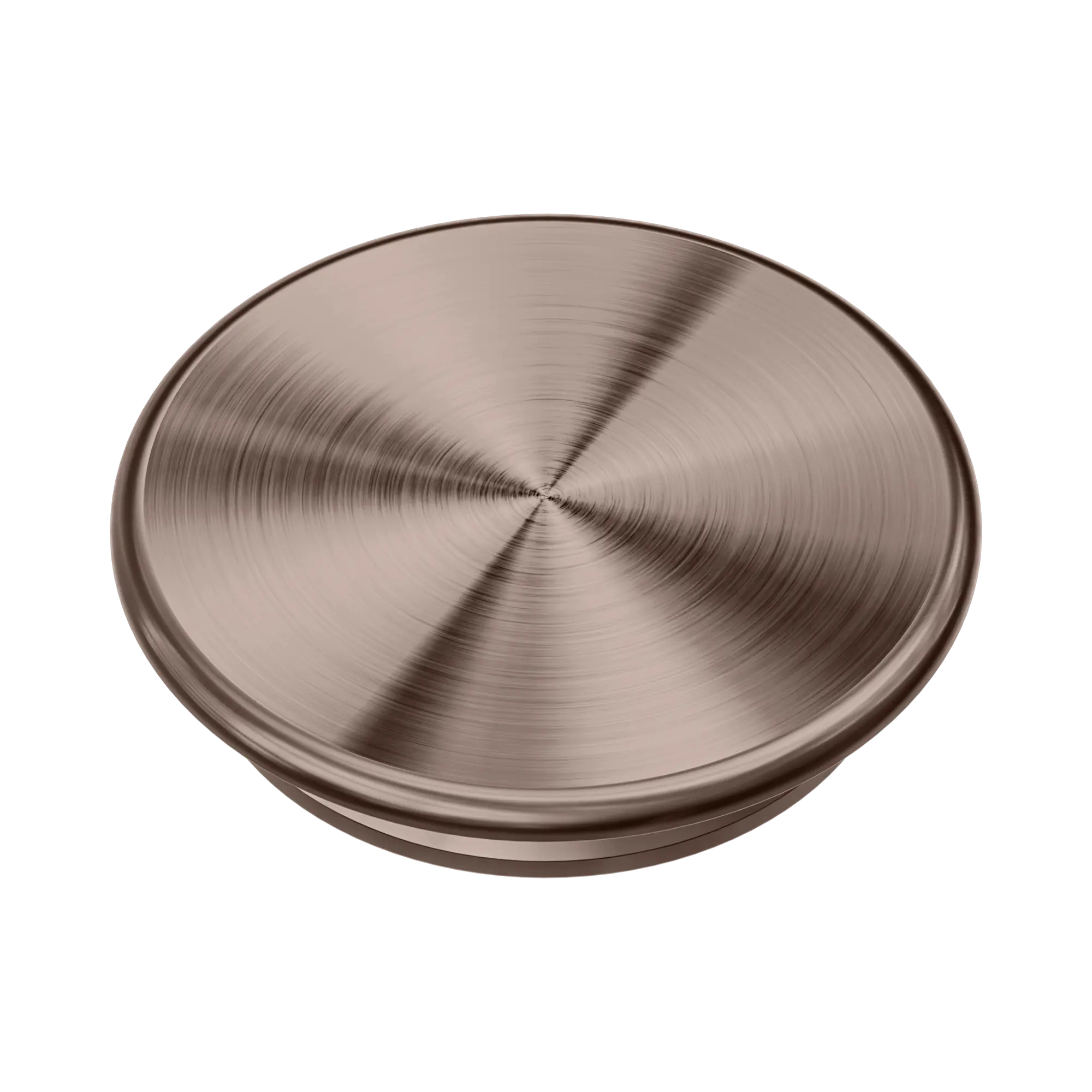 NRCR0004 BZ Mecca Care 32mm Grab Rail Cap Brushed Bronze image 1