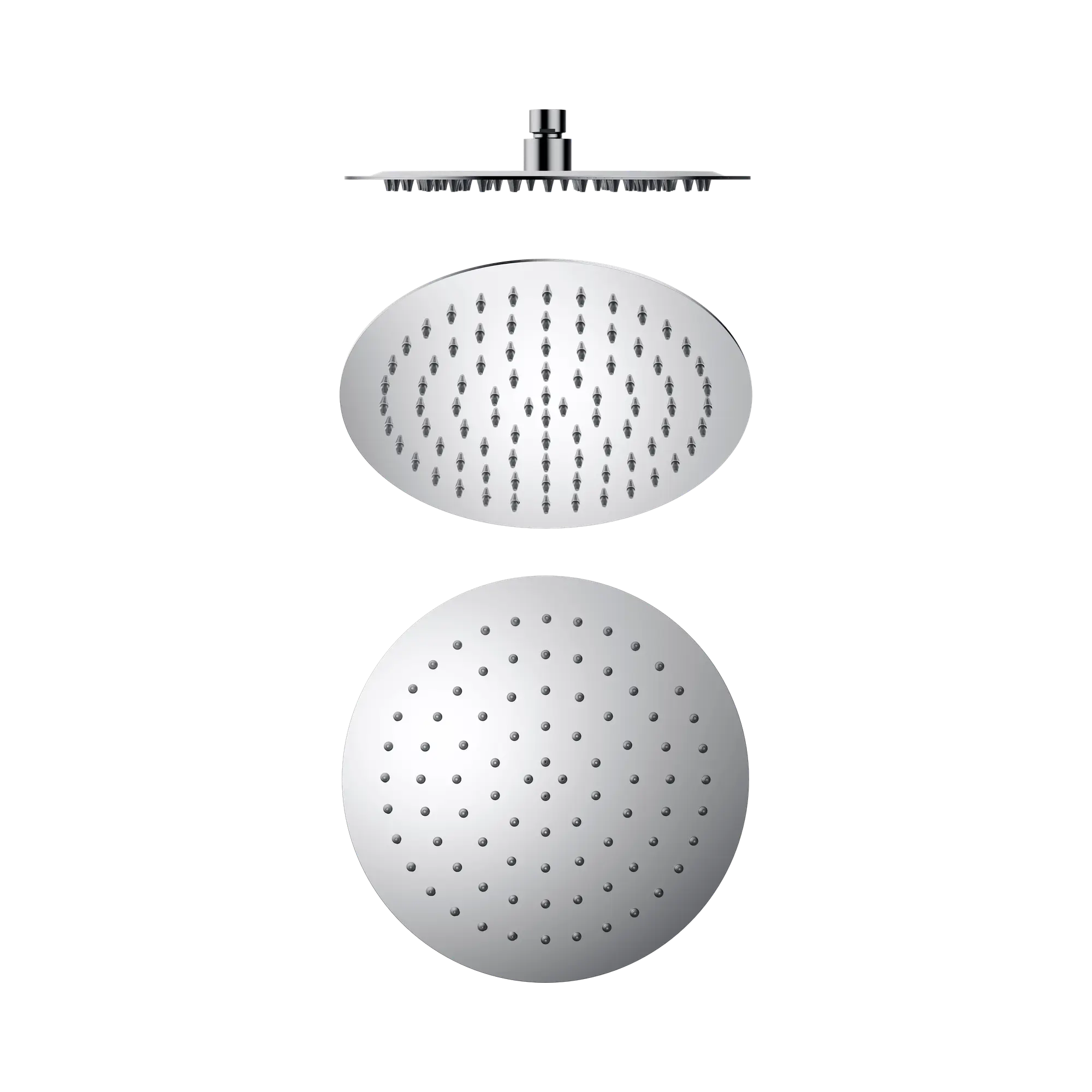 NR507036 CH 250mm Round Stainless Steel Shower Head 4 Star Rating Chrome image 1