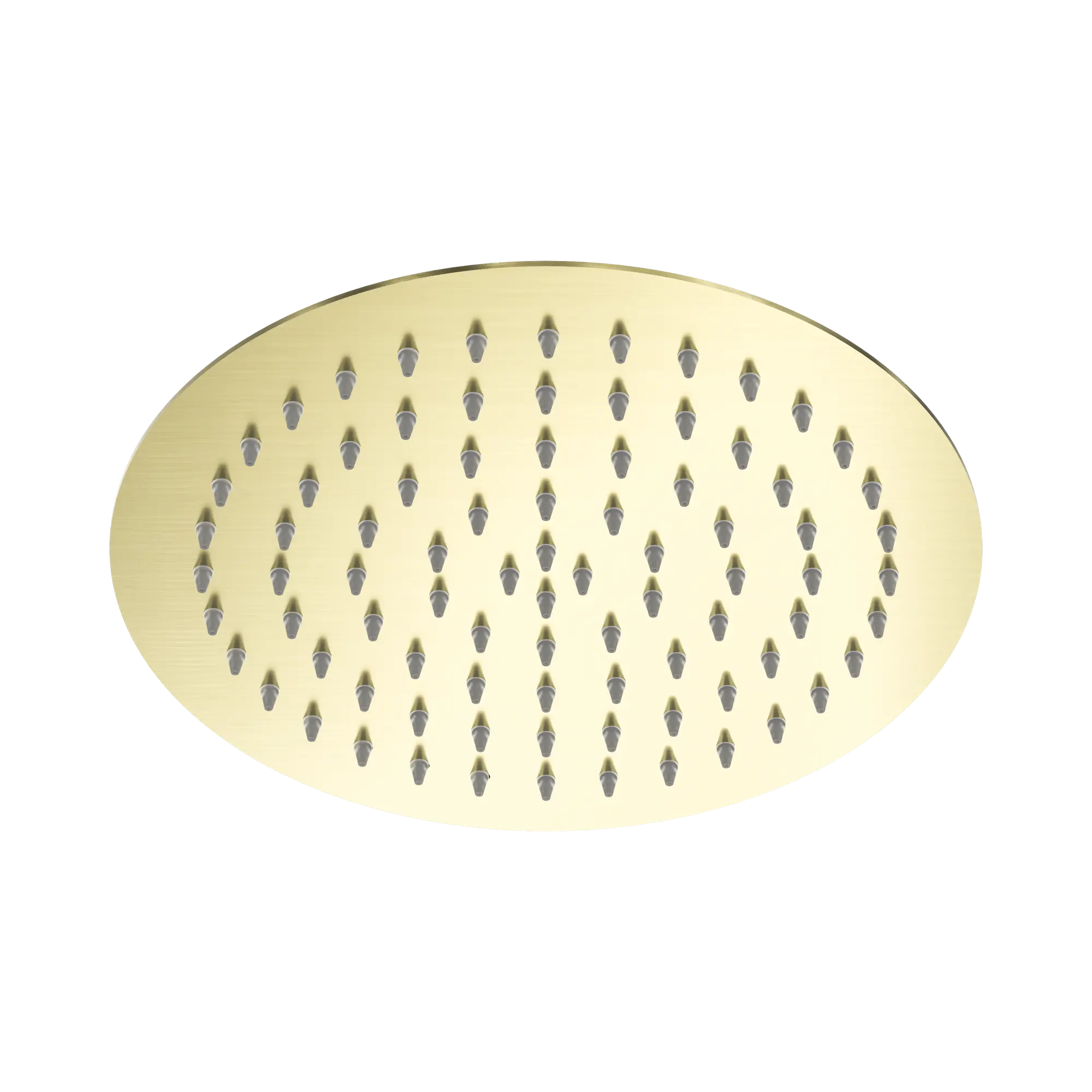 NR507036 BG 250mm Round Stainless Steel Shower Head 4 Star Rating Brushed Gold image 3