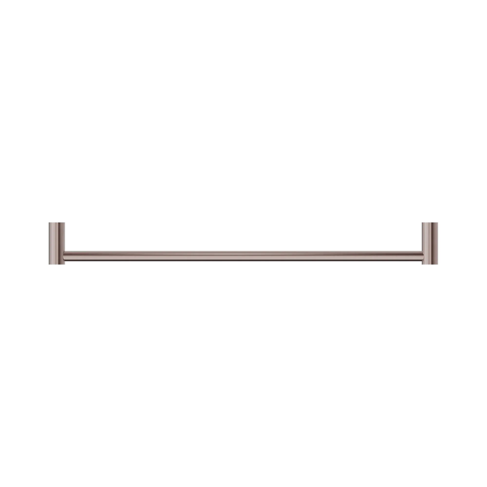 NR2324 BZ New Mecca Single Towel Rail 600mm Brushed Bronze image 3