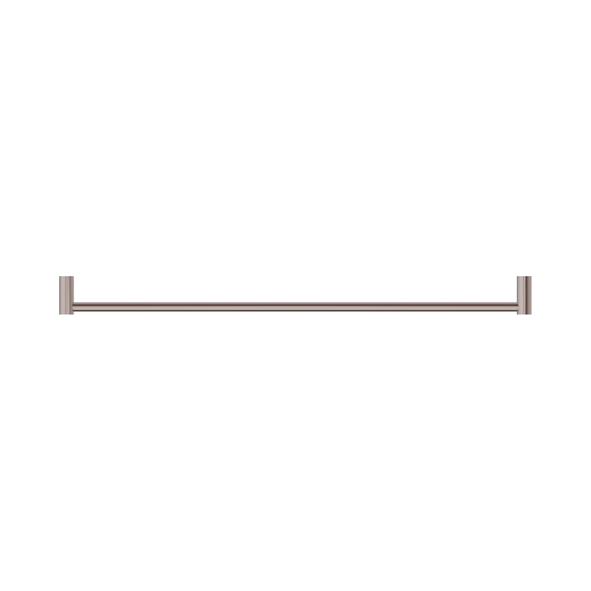 NR2330 BZ New Mecca Single Towel Rail 800mm Brushed Bronze image 3