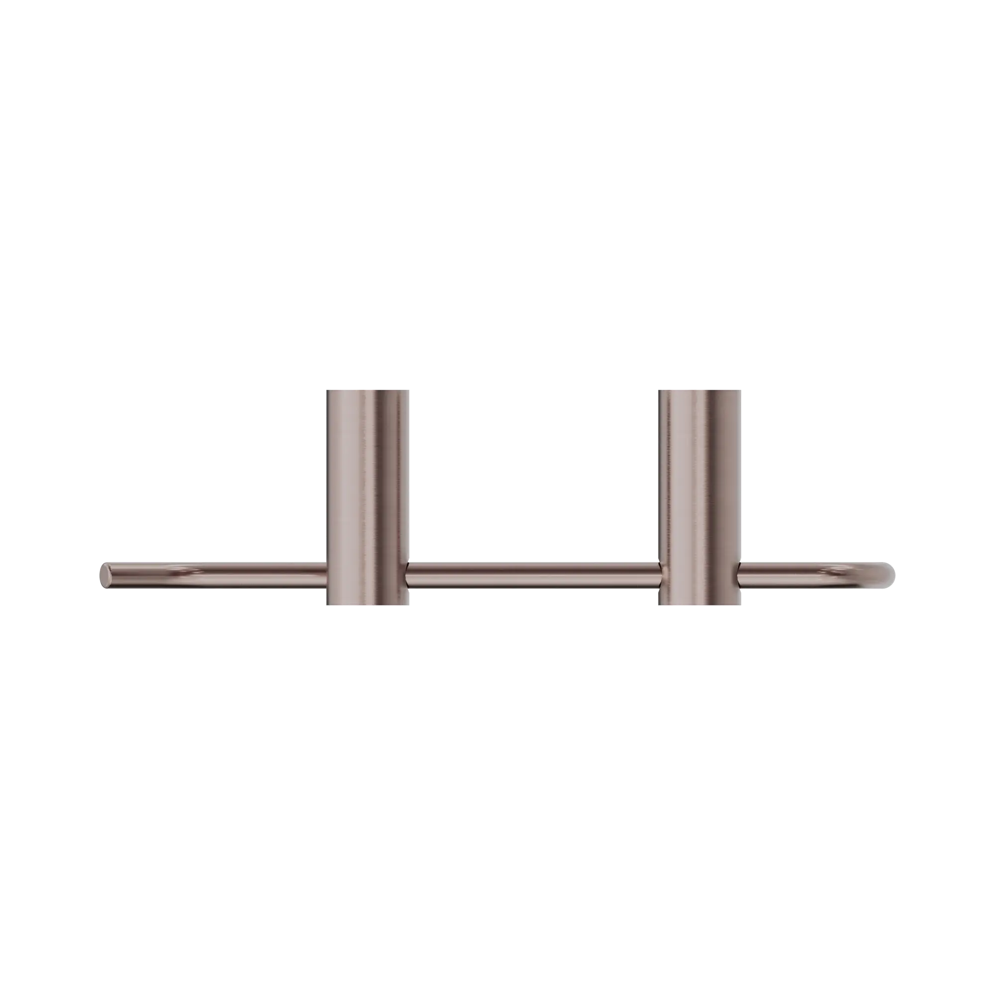 NR2380 BZ New Mecca Hand Towel Rail Brushed Bronze image 3