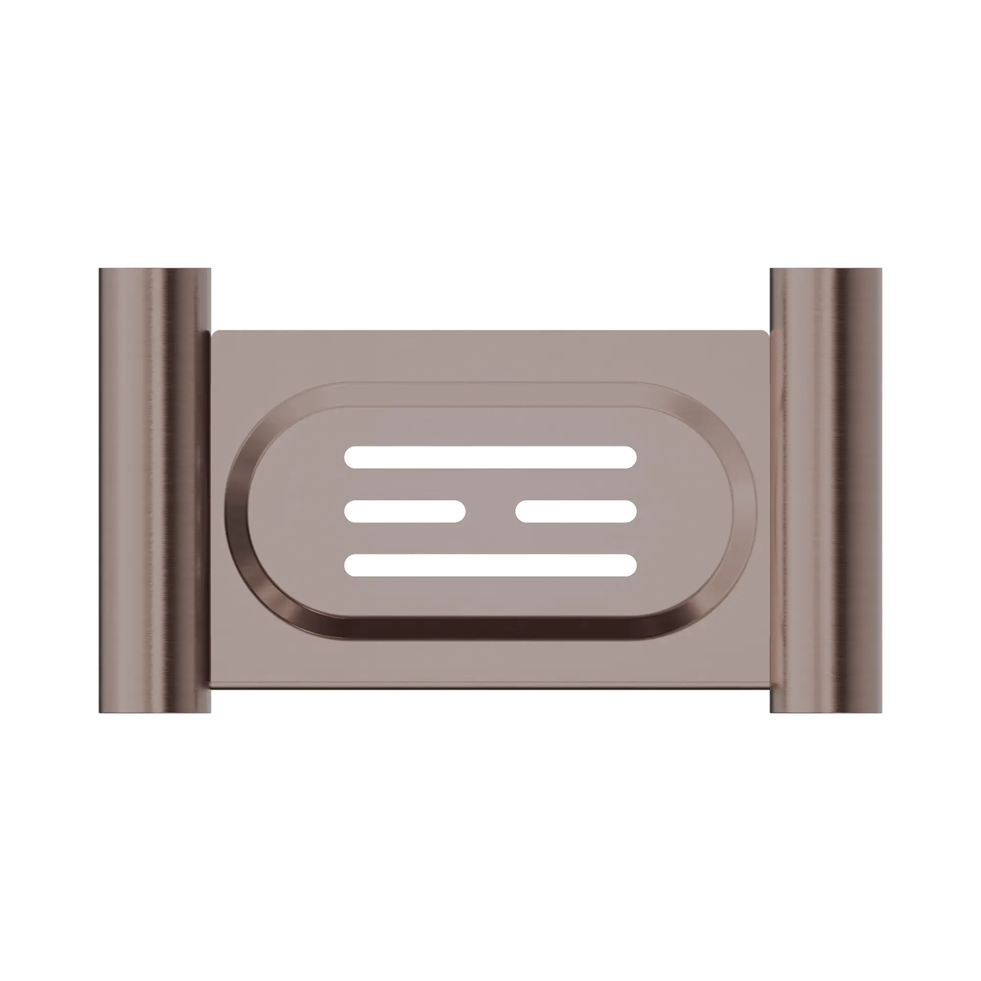 NR2381 BZ New Mecca Soap Dish Holder Brushed Bronze image 3