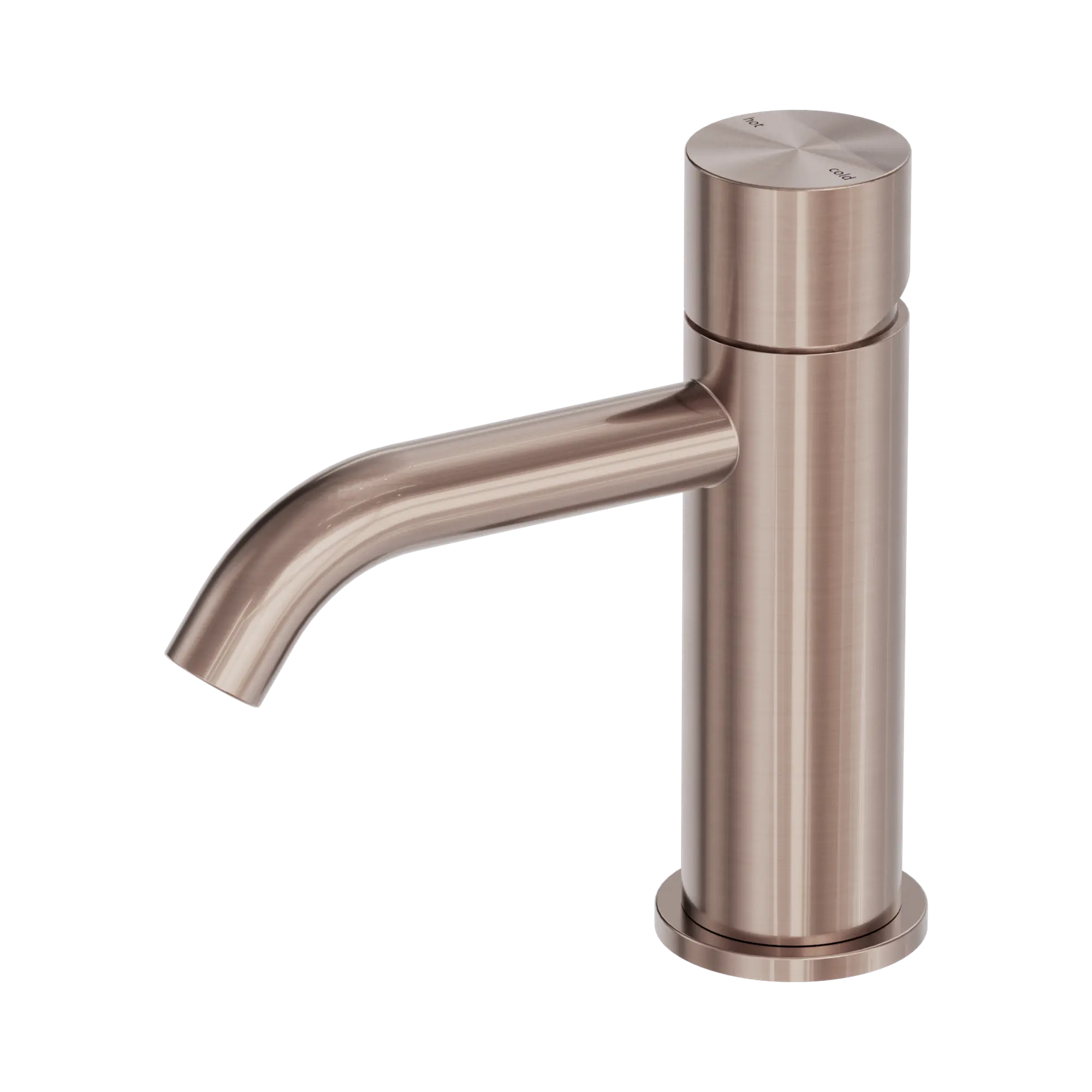 NR162201b BZ Zen SS316 L Basin Mixer Handless Brushed Bronze image 1