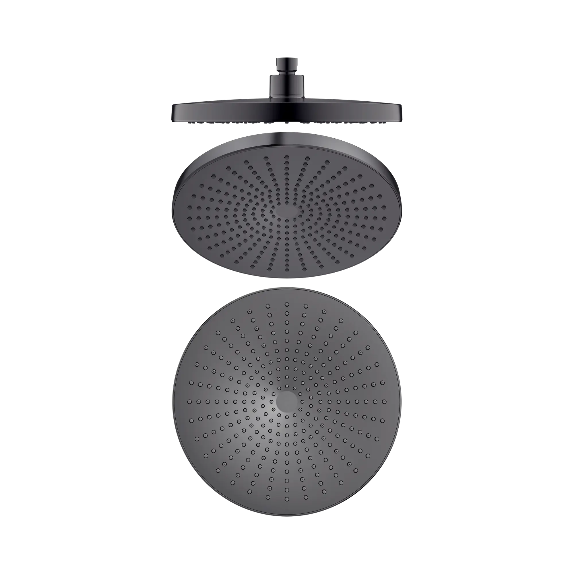 NR508079 GM Opal 250mm Shower Head Gun Metal image 1