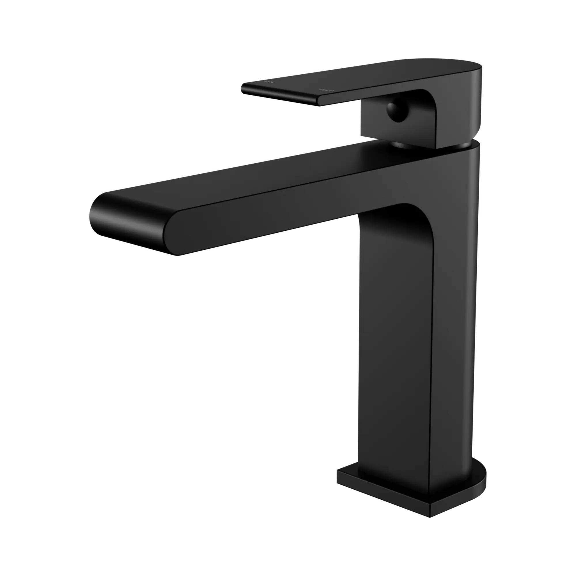 NR321502 MB Bianca Basin Mixer Straight Spout Matte Black image 1
