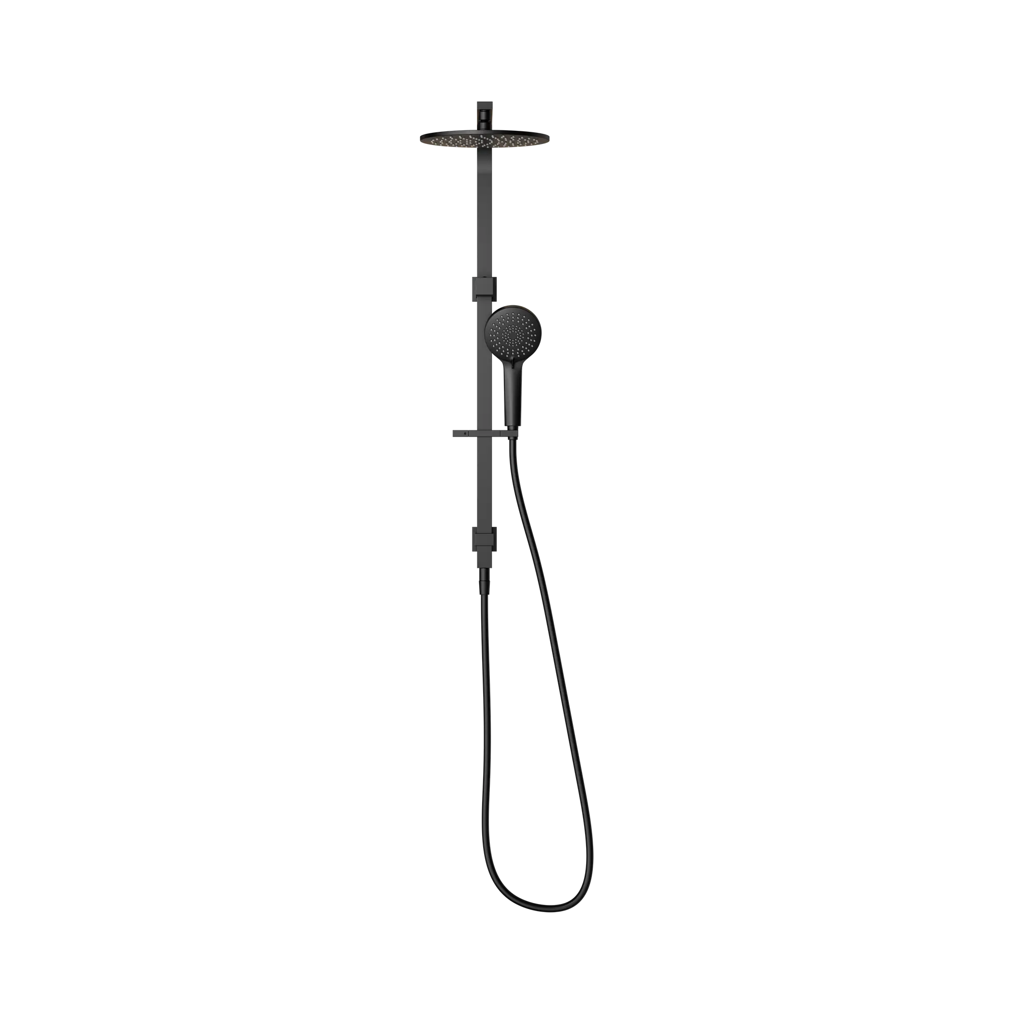 NR250805f MB Bianca Twin Shower Matte Black image 2
