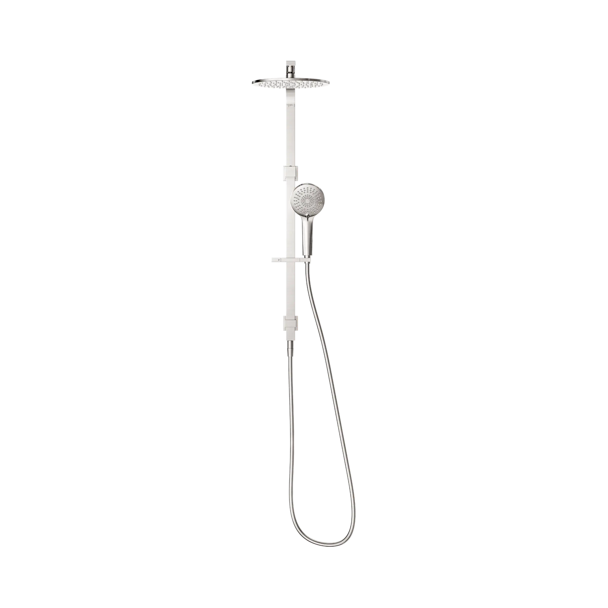 NR250805f BN Bianca Twin Shower Brushed Nickel image 2