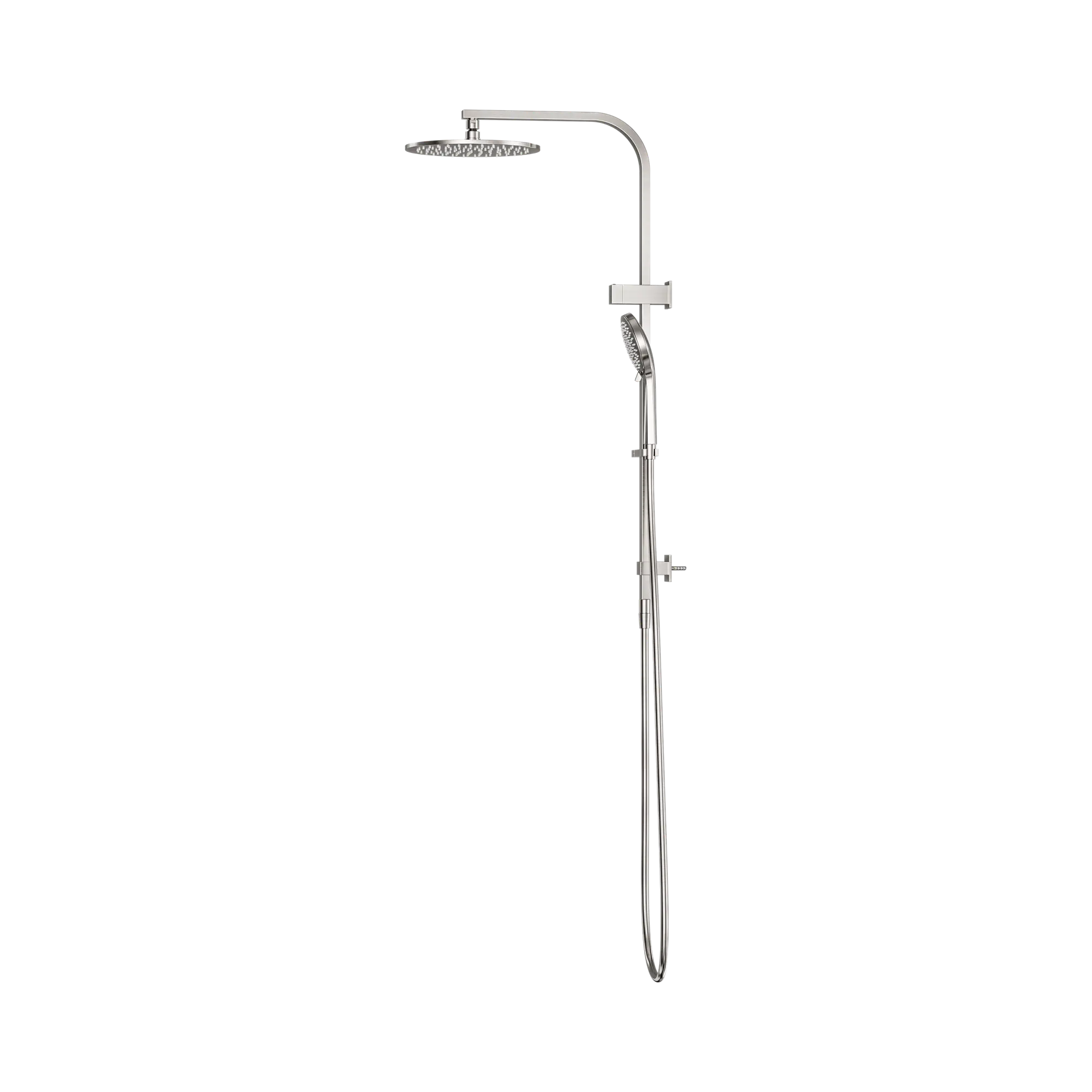 NR250805f BN Bianca Twin Shower Brushed Nickel image 3