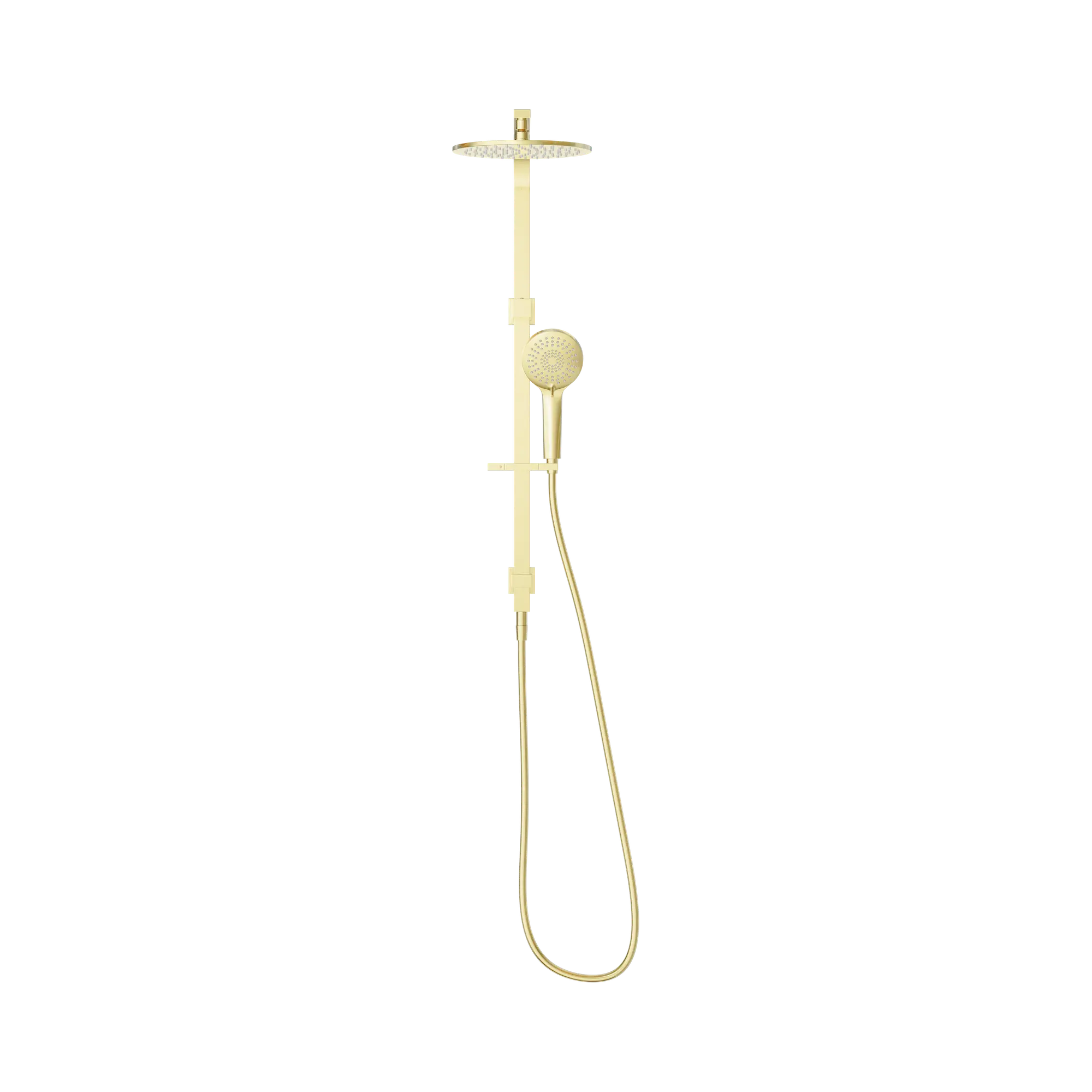 NR250805f BG Bianca Twin Shower Brushed Gold image 2