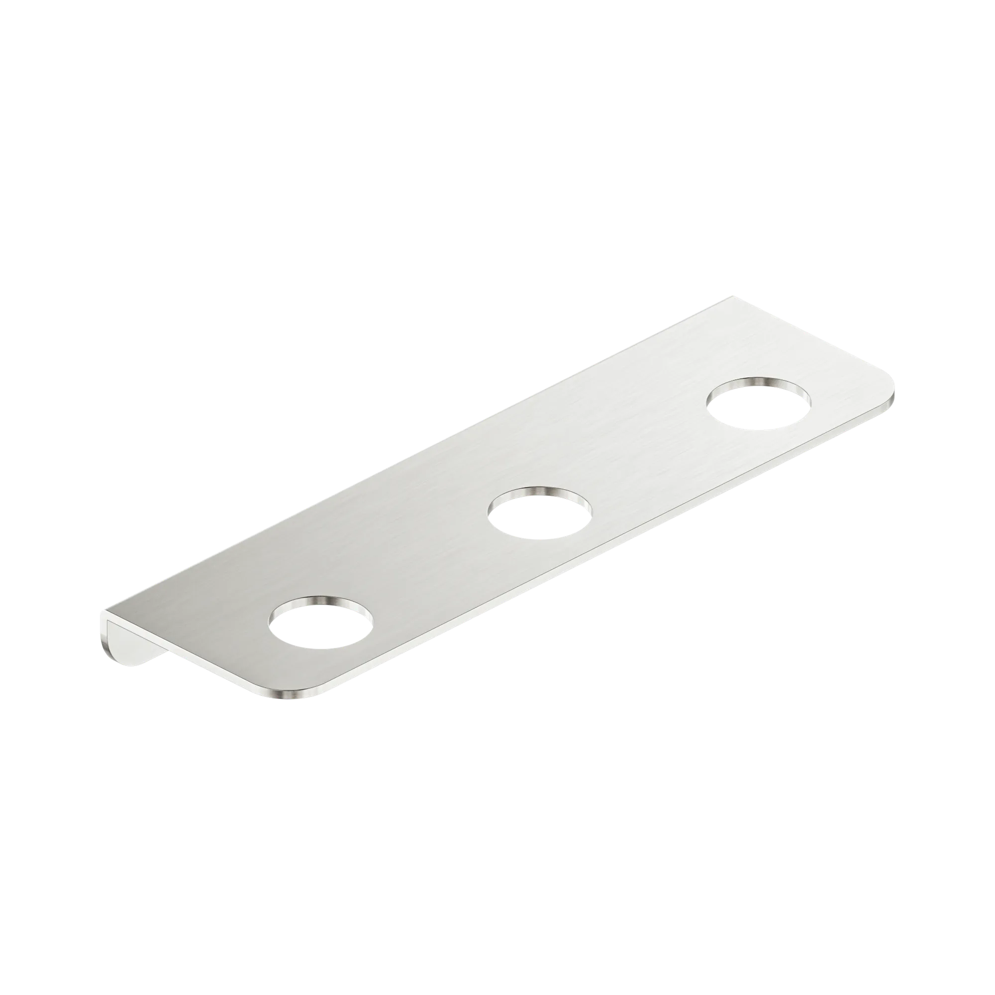 NR1985b BN Mecca Triple Soap Bottle Holder Brushed Nickel image 1