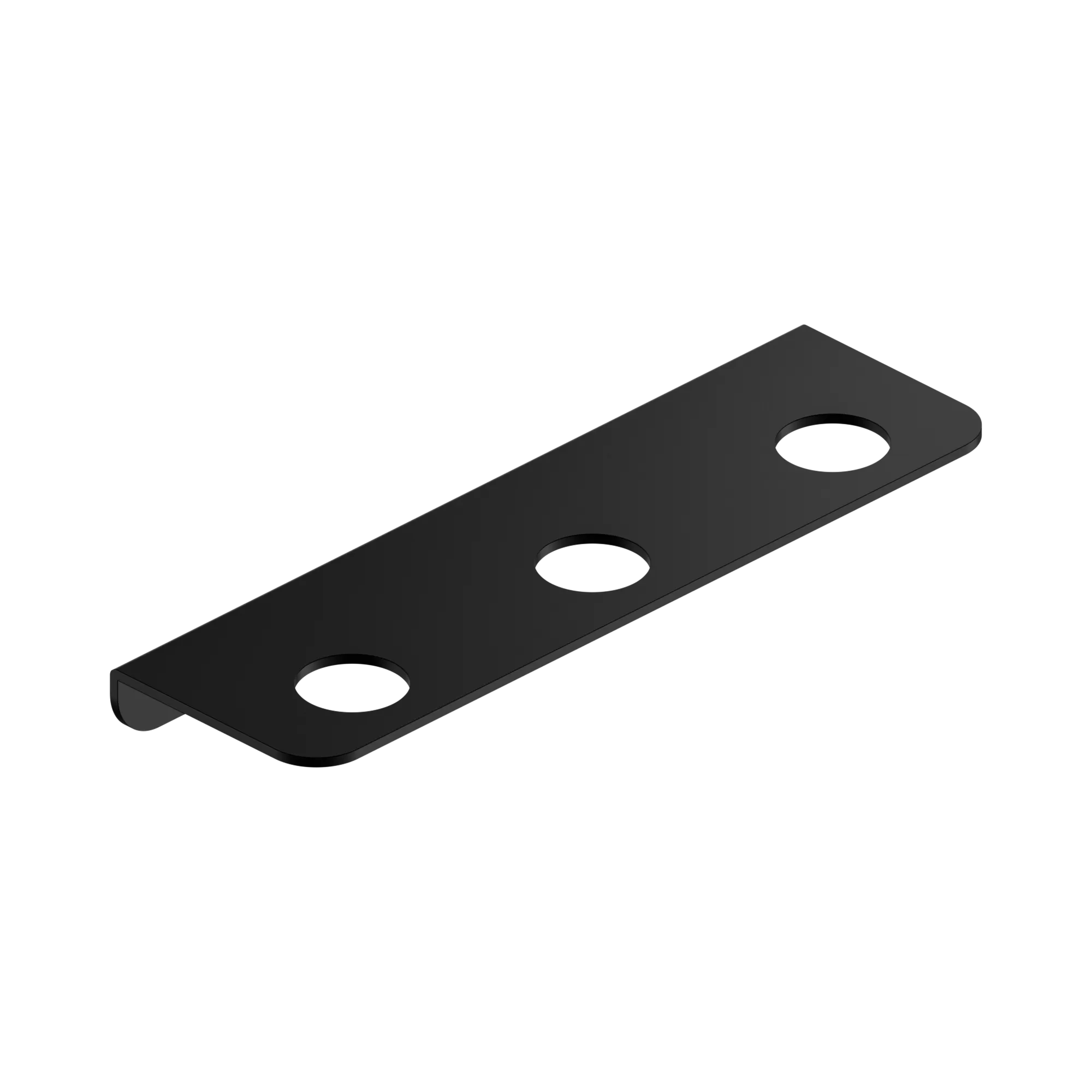 NR1985b MB Mecca Triple Soap Bottle Holder Matte Black image 1