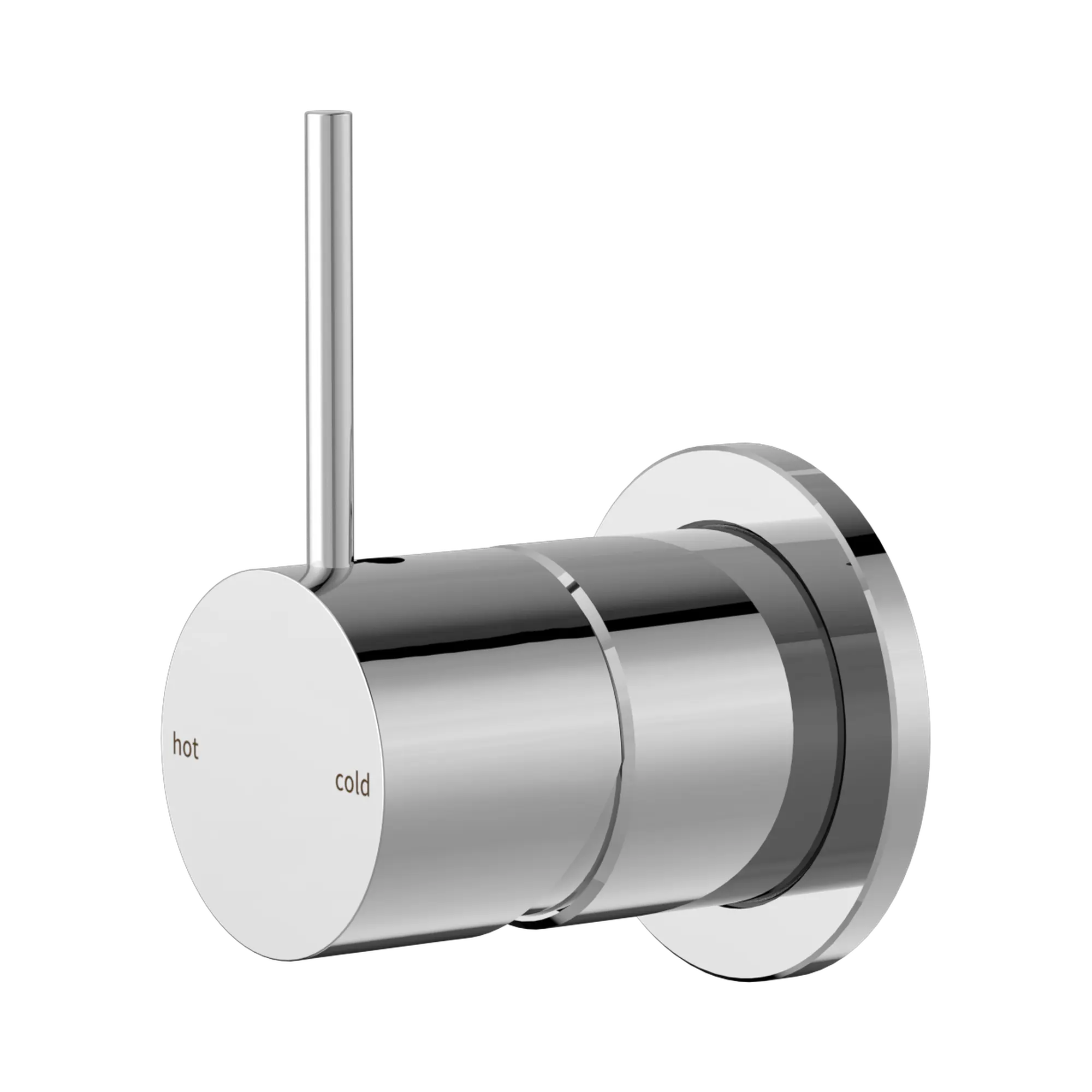 NR221911 JCH Mecca Shower Mixer 60mm Handle Up Plate Chrome image 1