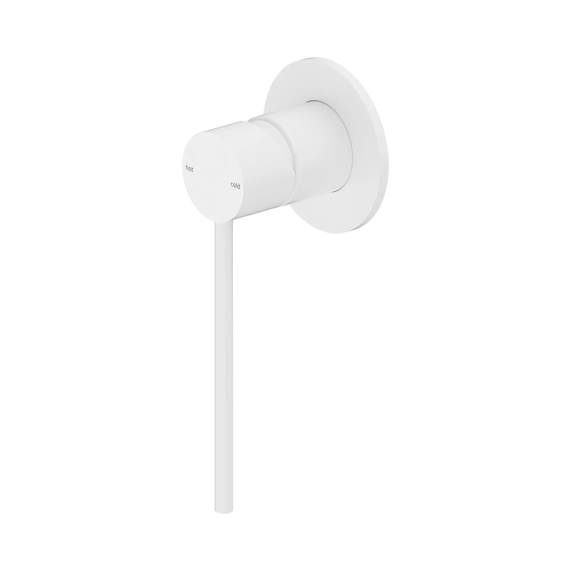 NR221911 XMW Mecca Care Shower Mixer Matte White image 1