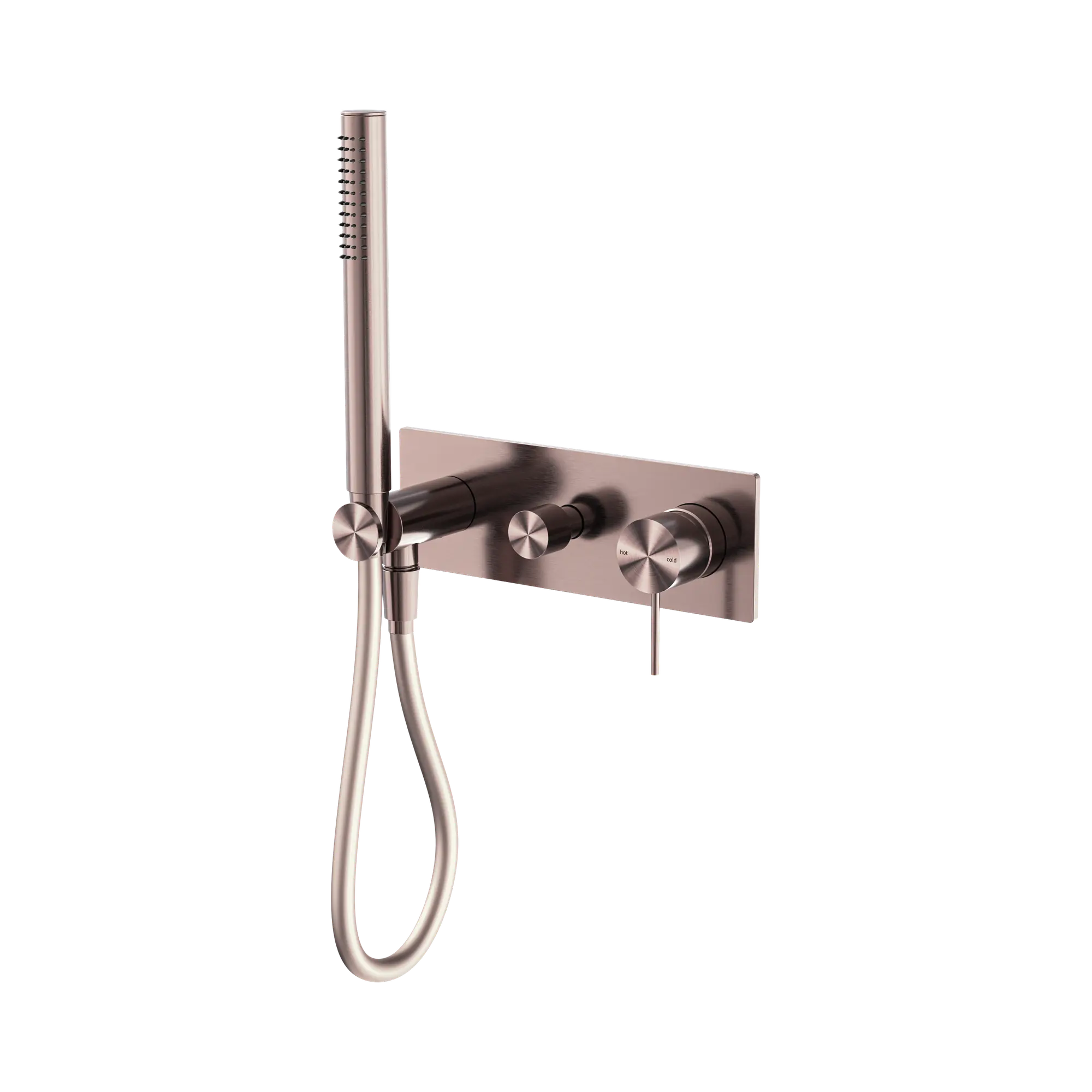 NR221912 EBZ Mecca Shower Mixer Divertor System Brushed Bronze image 1