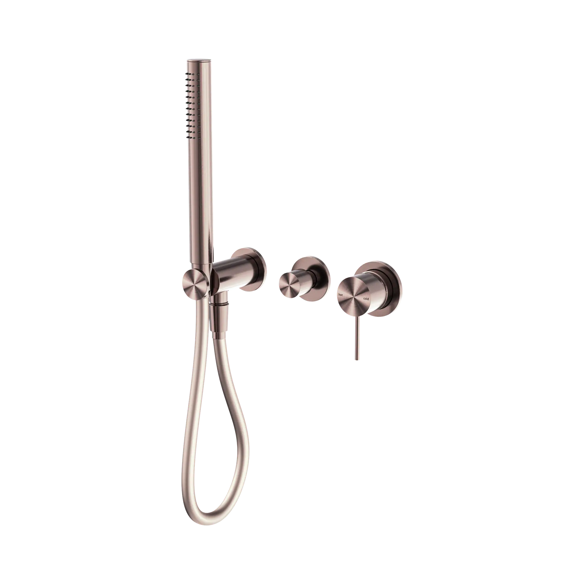 NR221912 FBZ Mecca Shower Mixer Divertor System Separate Back Plate Brushed Bronze image 1