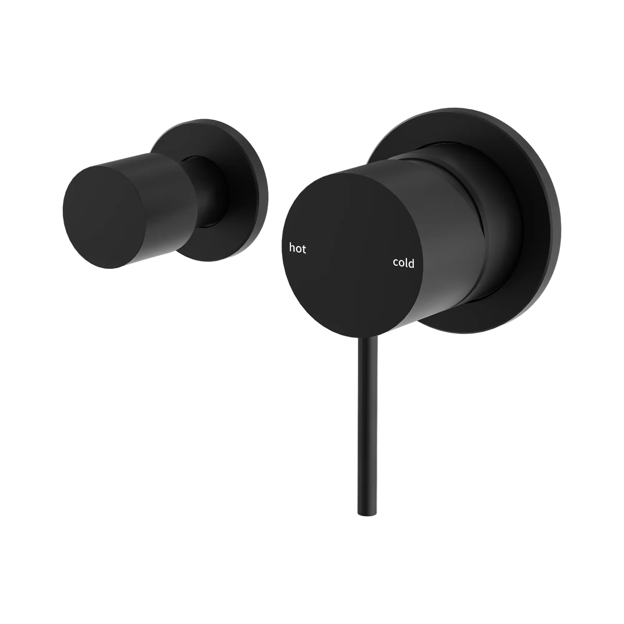 NR221911 UMB Mecca Shower Mixer With Horizontal 2 Way Divertor Matte Black image 1