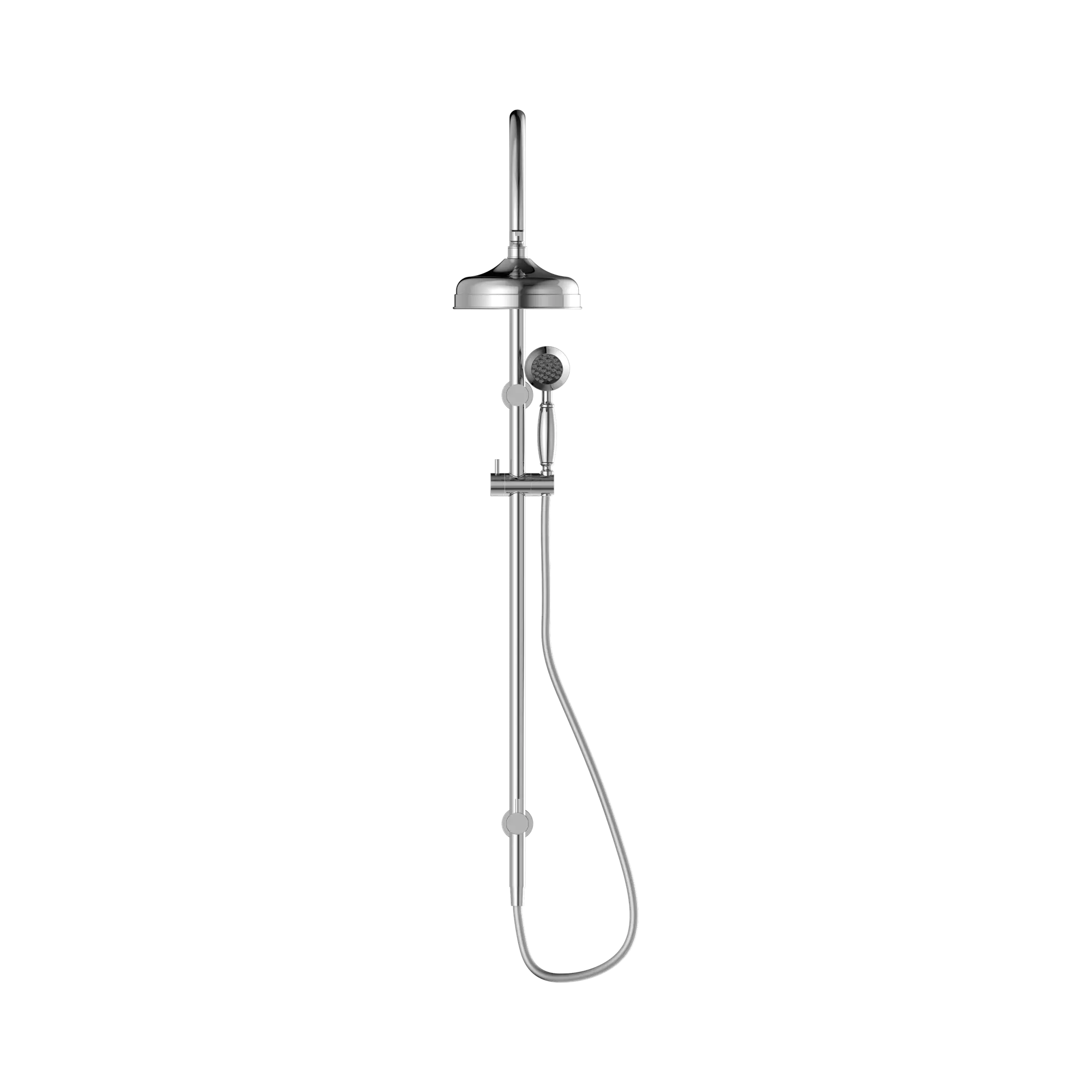NR69210502 CH York Twin Shower With Metal Hand Shower Chrome image 2