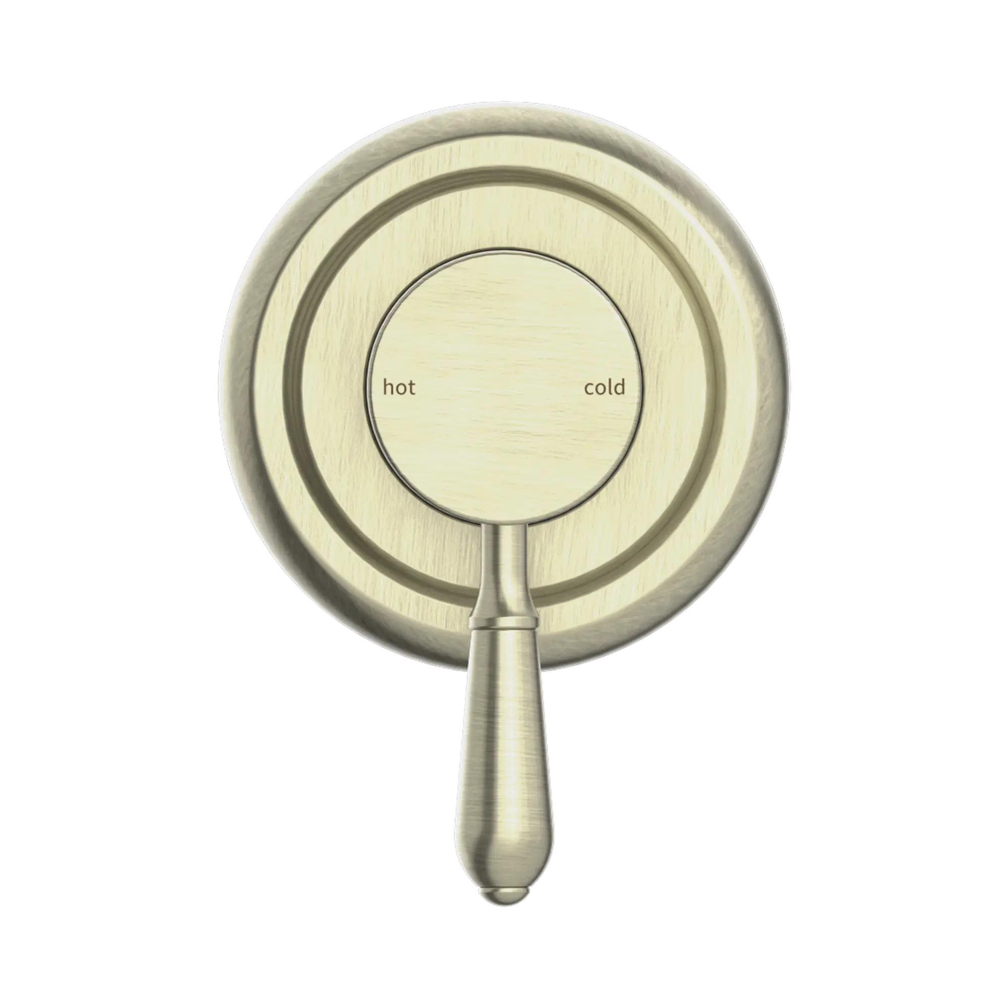 NR69210902 AB York Shower Mixer With Metal Lever Aged Brass image 2