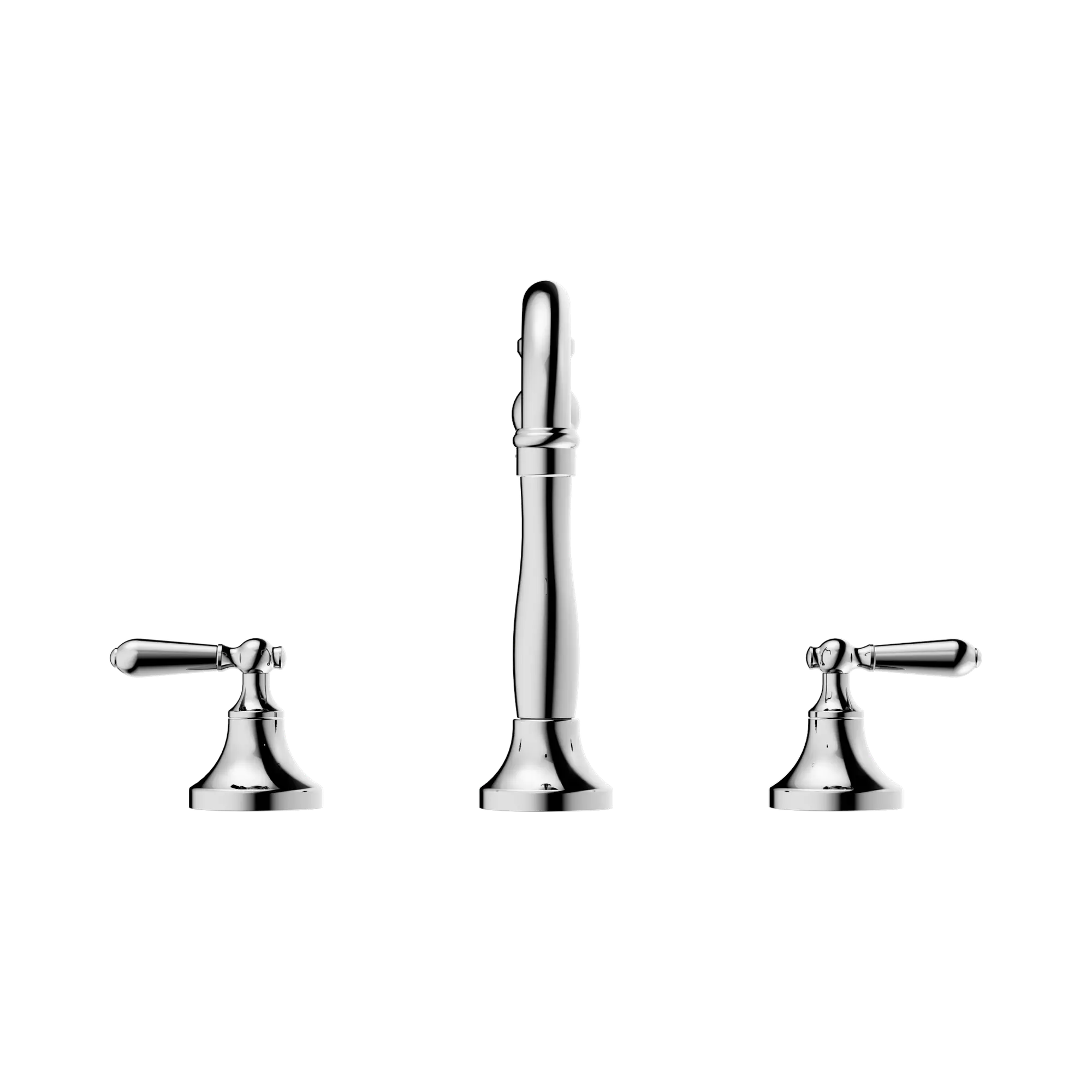 NR692102a02 CH York Basin Set With Metal Lever Chrome image 3